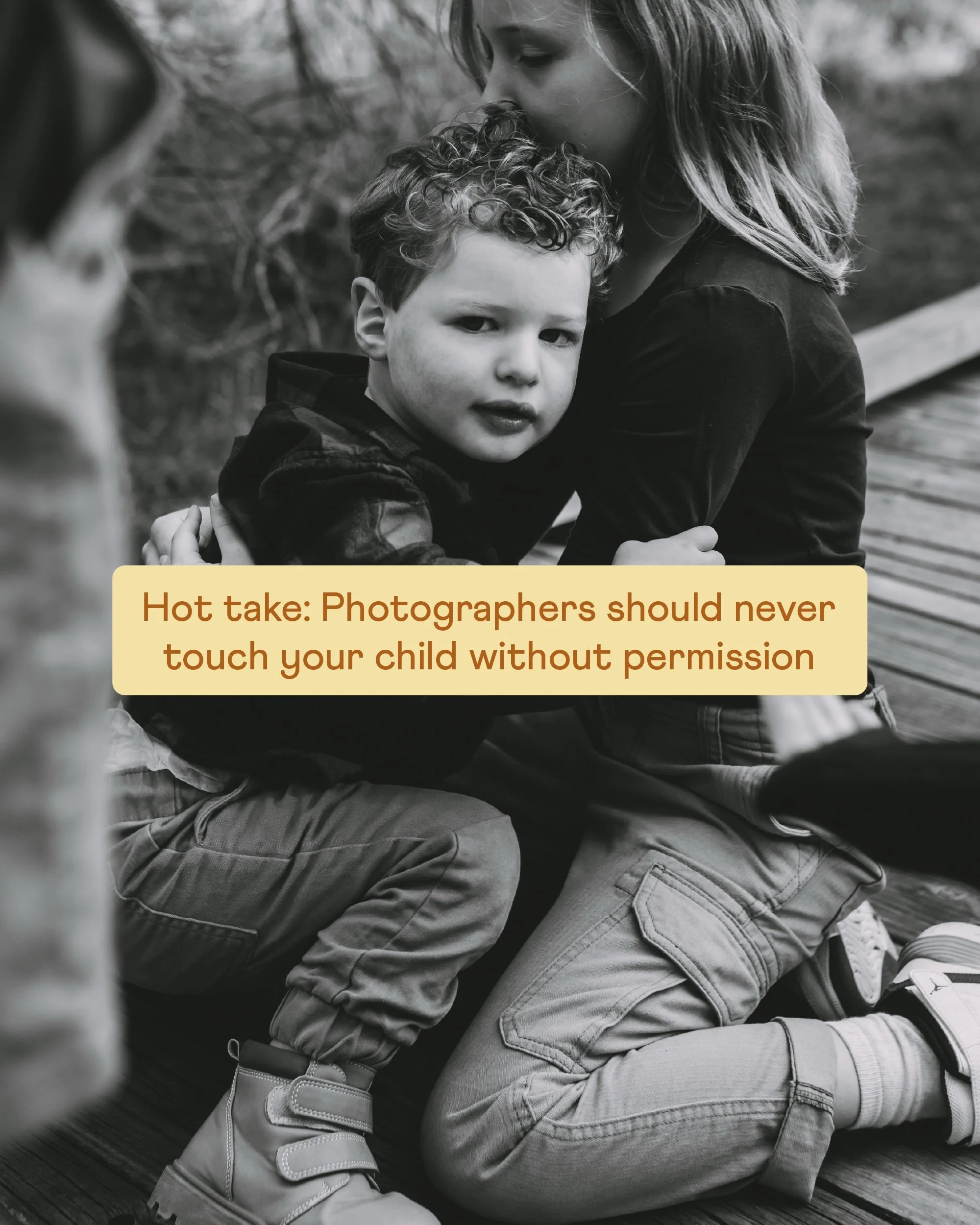 The other day I asked a parent if I could hold their child&rsquo;s hand during a session.

They were genuinely surprised I&rsquo;d asked.

Meanwhile I was surprised they were surprised.

Swipe for a photography hot take that definitely shouldn&rsquo;