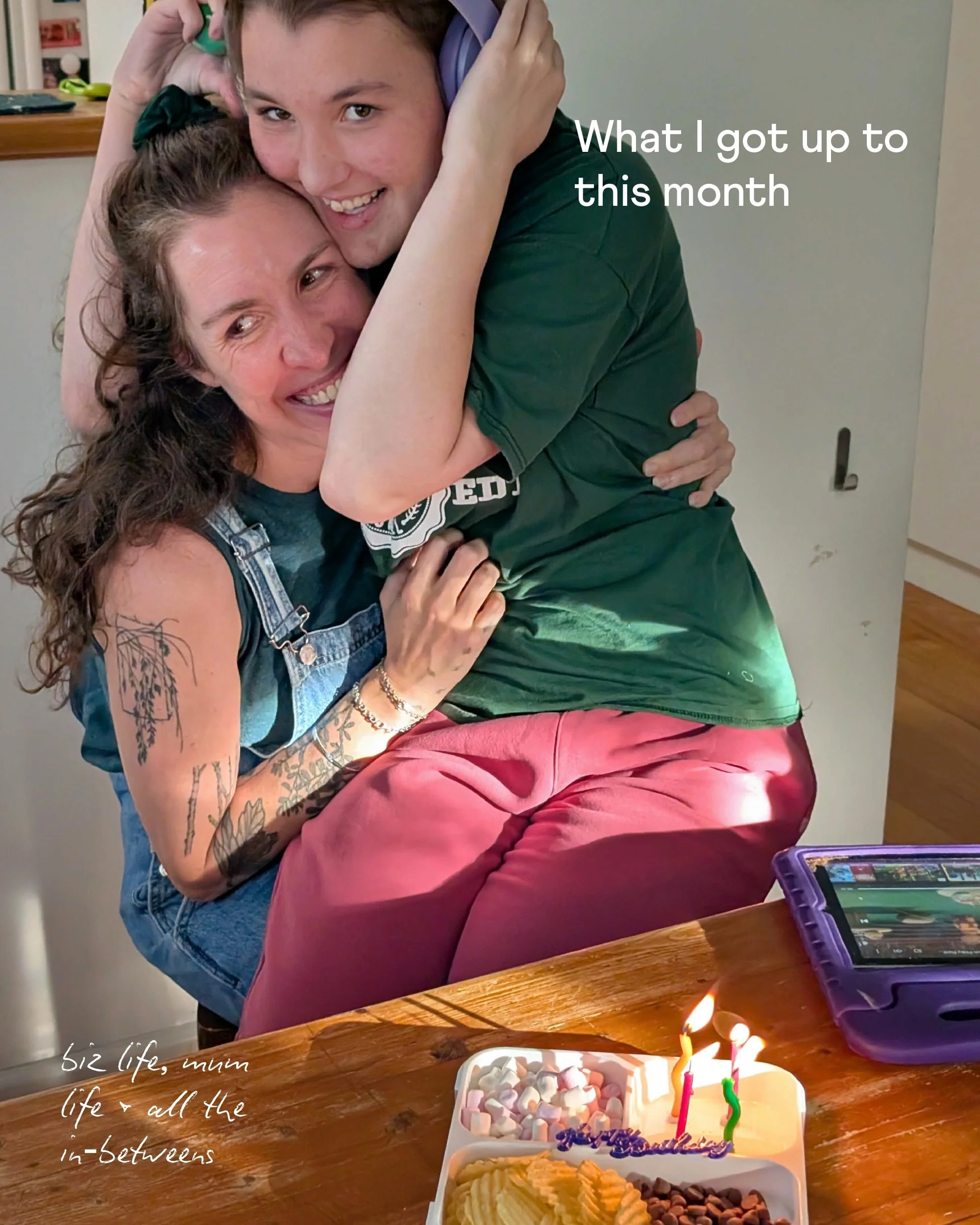 May Wrapped 💖
A baby turning 17, a toxic laptop situationship, heated blankets at the office, and a child who scalped her bath mermaids. Just a normal month in my life. Swipe for the full chaos.