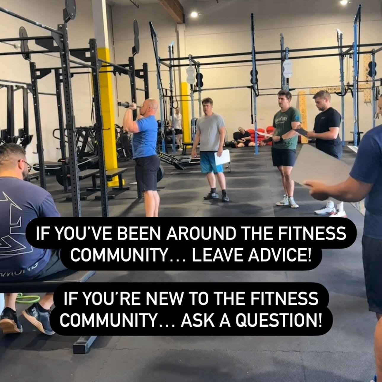 We love a good trend&hellip; especially if it surrounds community! Leave those responses below 👇⬇️!

If you&rsquo;ve been around the fitness community&hellip; leave advice. If you&rsquo;re new or interested, ask a question! 

 #apexgymnv #becomemore