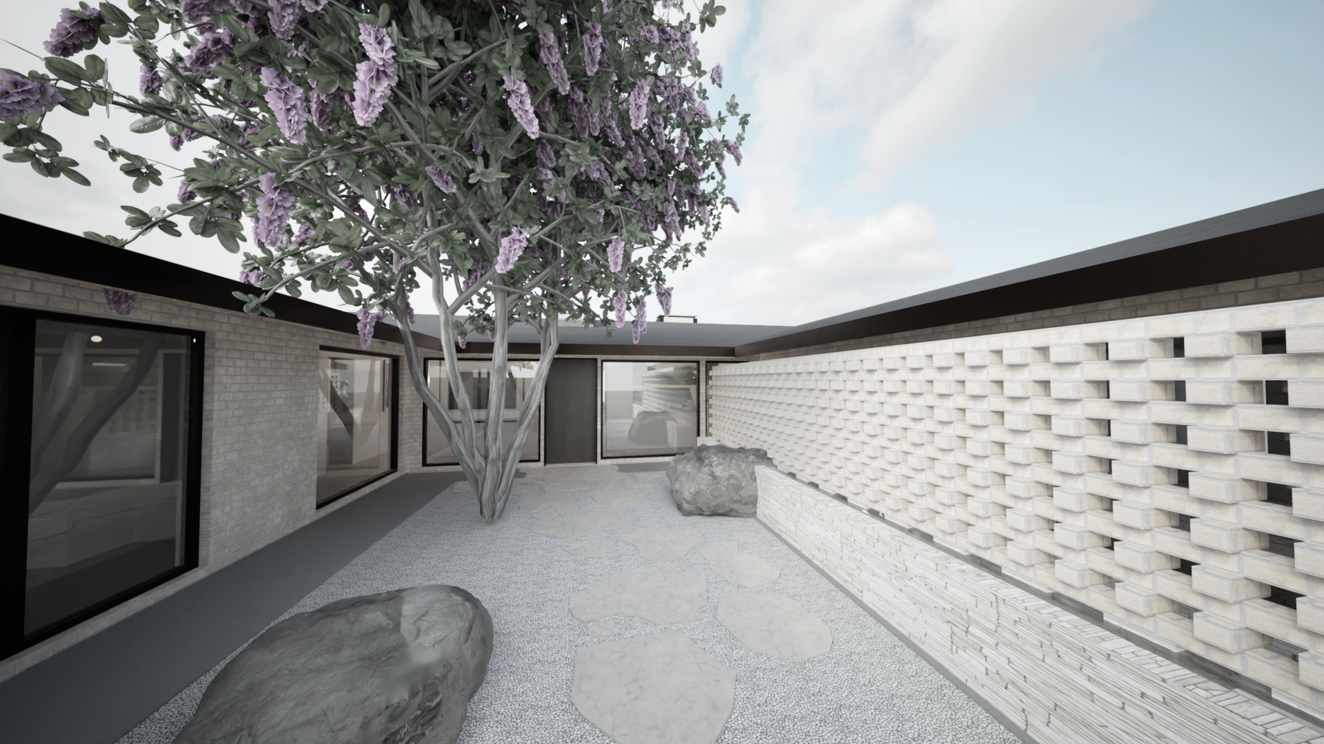 courtyard house