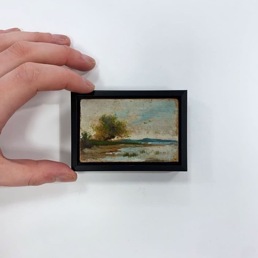Teeny, weeny &uuml;ber cute landscape from Sweden 🏞️

We can frame anything, no matter how small! Come in for a free consultation.

#framing #landscape #painting #minature