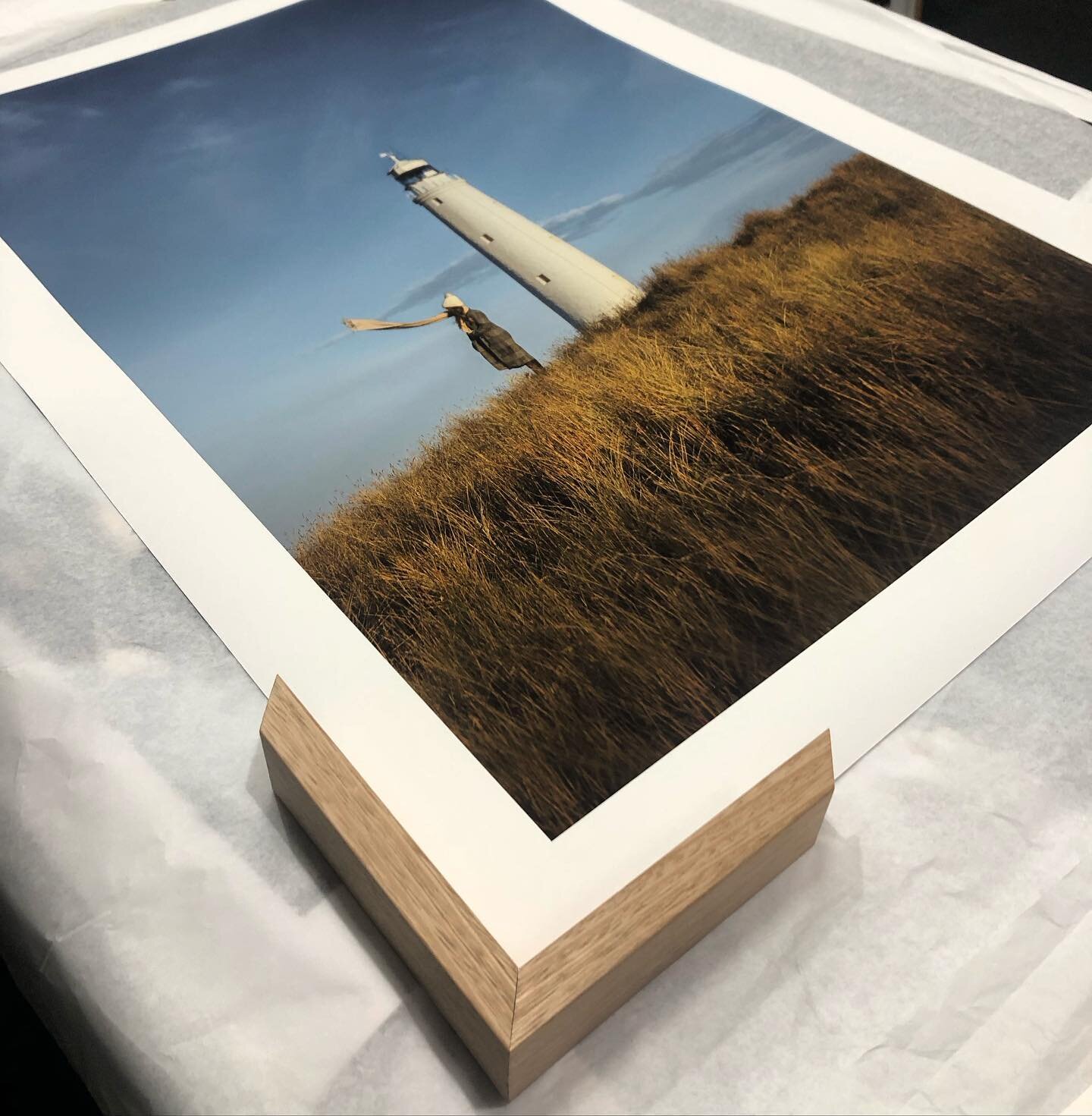 A gorgeous and crisp print! 
Looking beautiful in the Victorian ash  box frame 🖼️

#boxframe #frames #lighthouses