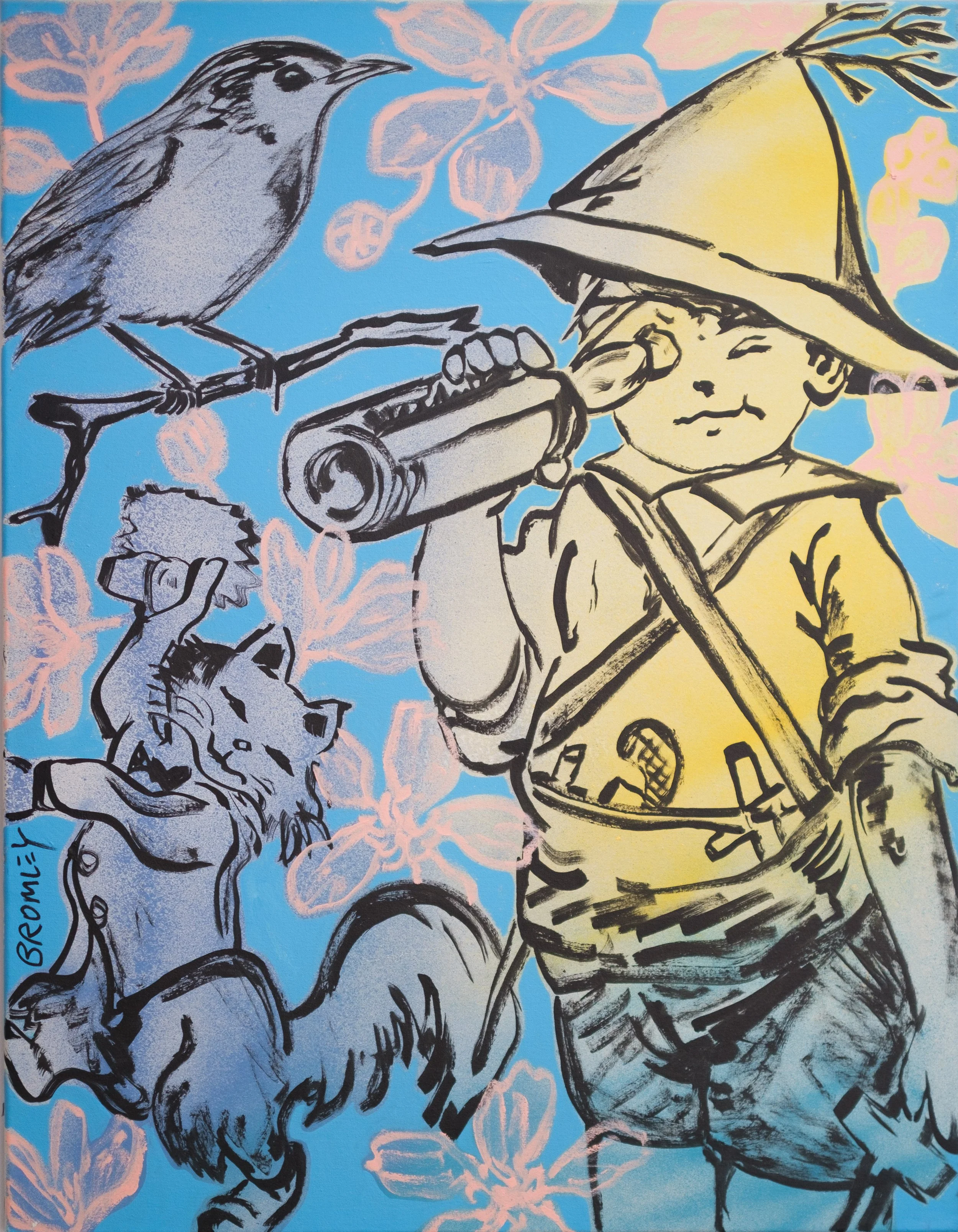 $6000 - Explorer (85 x 109.5 x 3.5cm, stretched canvas)