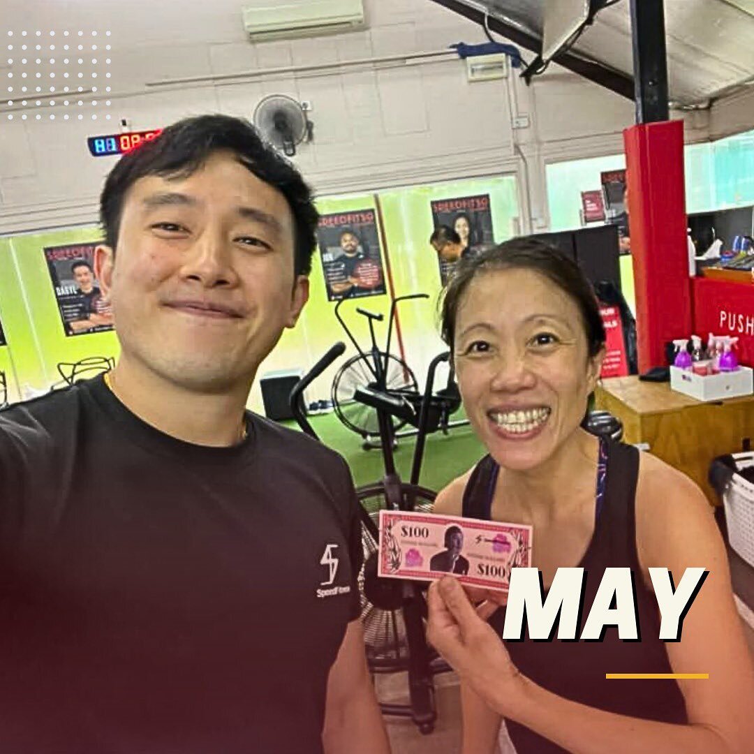 Introducing May! 

May joined Speed Fitness 2 years ago to get stronger 💪🏻

Let&rsquo;s hear what she has to say about her fitness journey with us😊

Would you like us to help you with your fitness goals? Join us at Speed and let our coaches help y