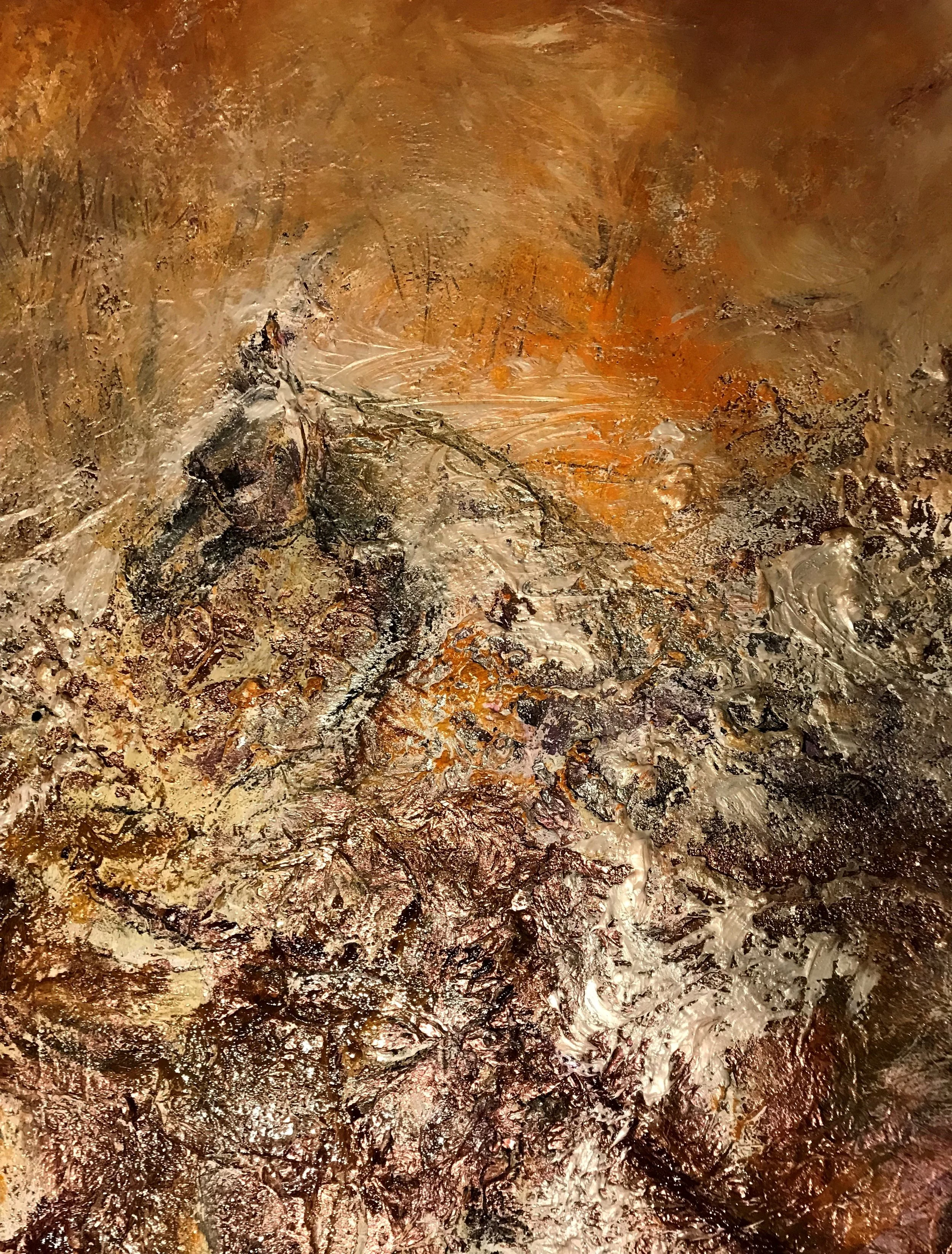 Freedom (2022), myyty
150x125 cm, sekatekniikka kankaalle