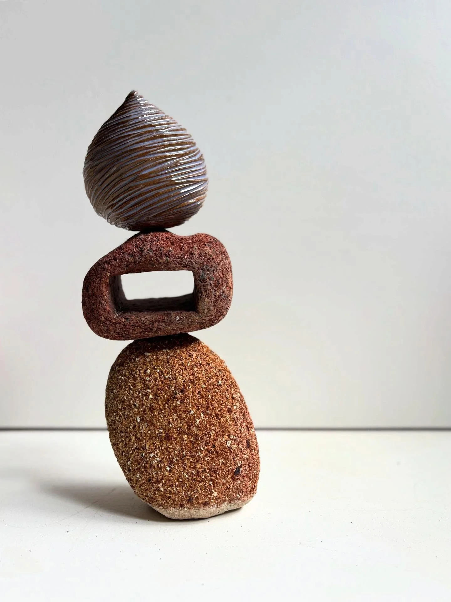 Balancing act - I’m in the construction phase of my making atm and it’s fun to play. I make a lot of assemblages before they are fixed into the final sculpture.
#wip #australianceramics #ceramicsaustralia #contemporaryceramic #australiana