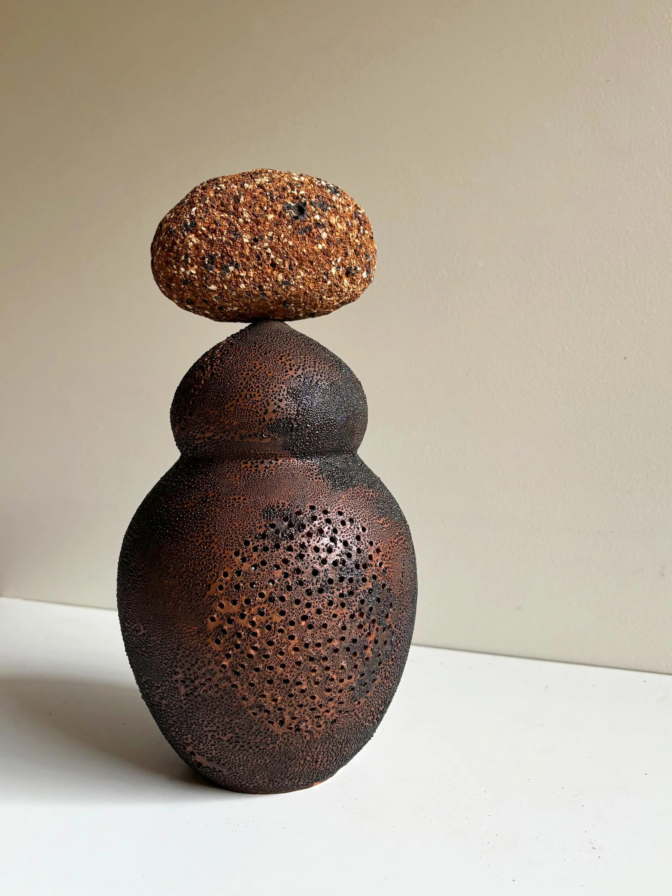 Algae Sentinel on show until May 9 at @sabbiagallery 

#australianceramics #australianartist #contemporaryceramics #chrystielongworth