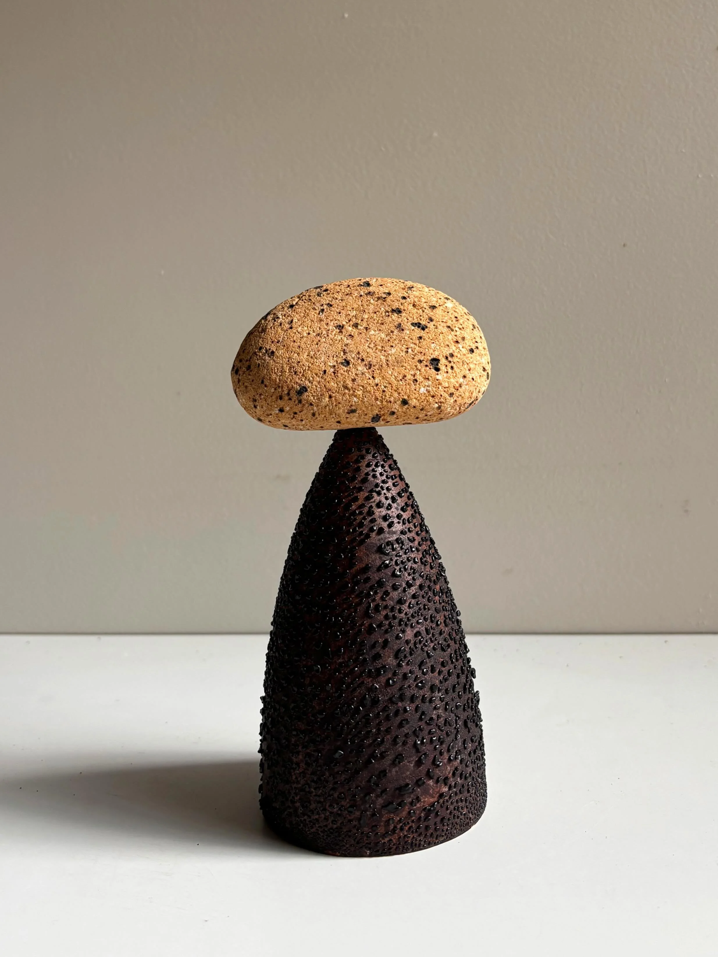 Kelp Beacon, 2026
Found sea tumbled brick, terracotta, steel

#australianceramics #australianartist #contemporaryceramics #chrystielongworth