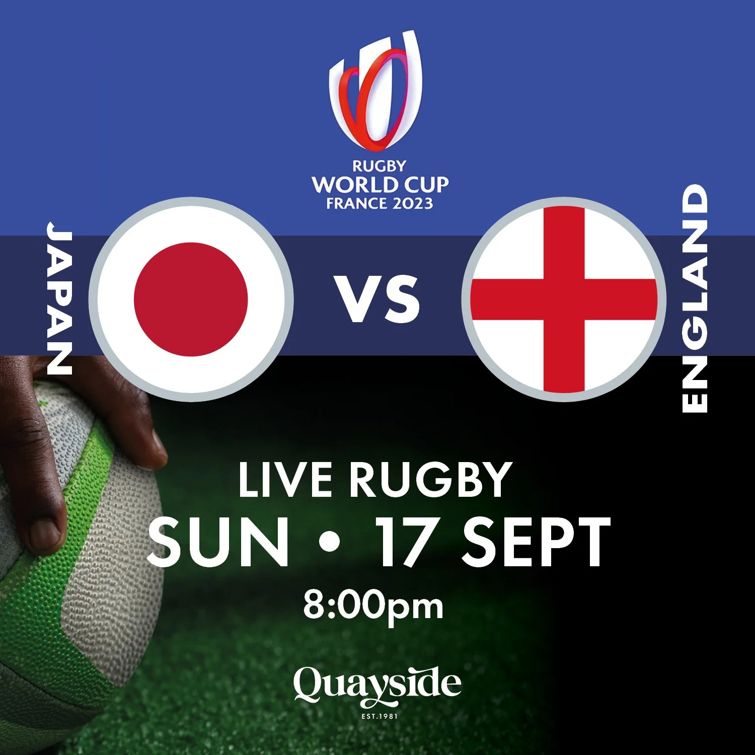 England vs Japan