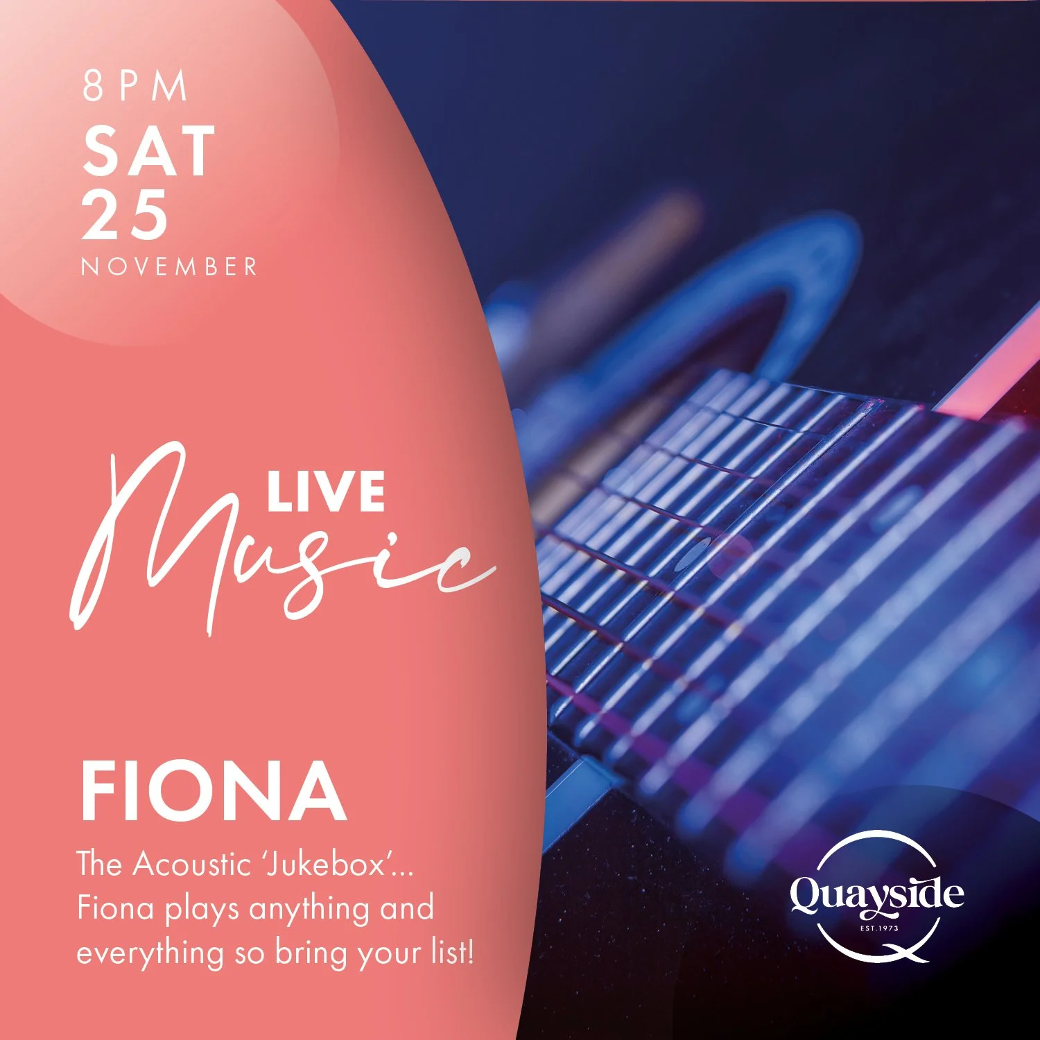 Fiona - Saturday, 25 November 2023 - 8 pm