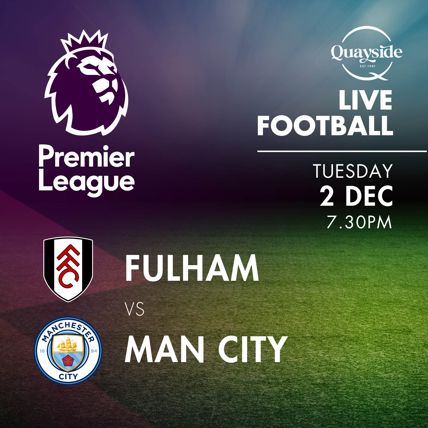 Fulham vs Man City