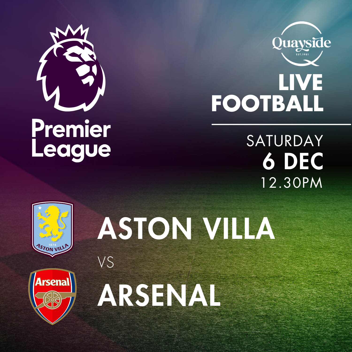 Aston Villa vs Arsenal