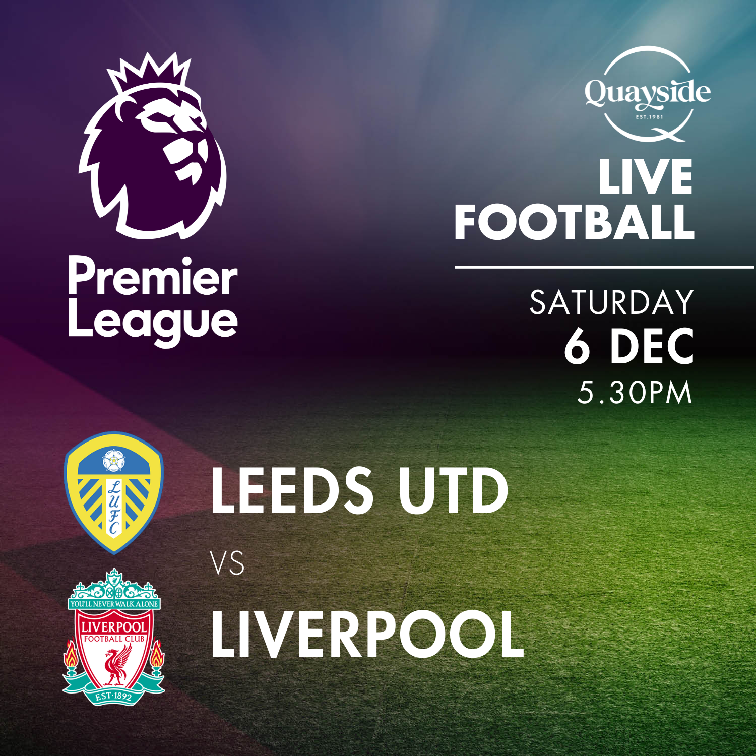 Leeds Utd vs Liverpool