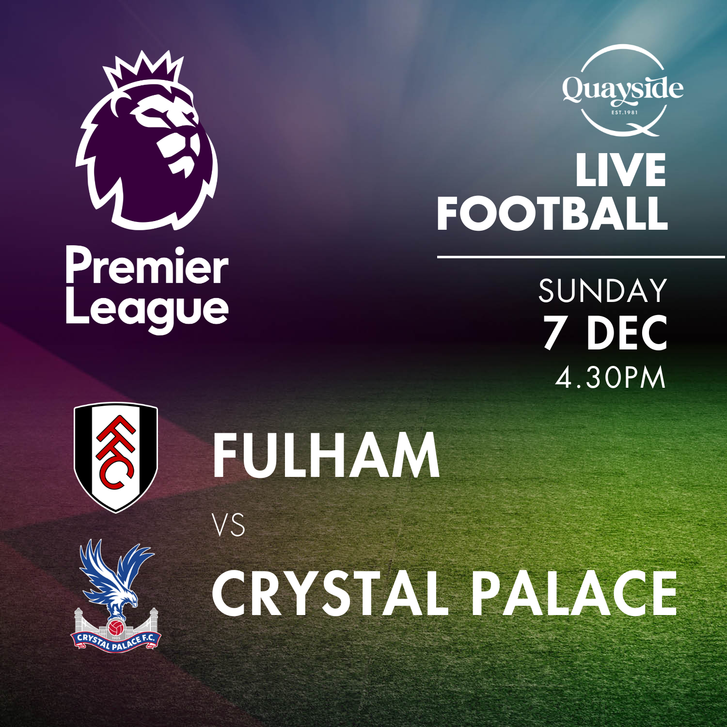 Fulham vs Crystal Palace