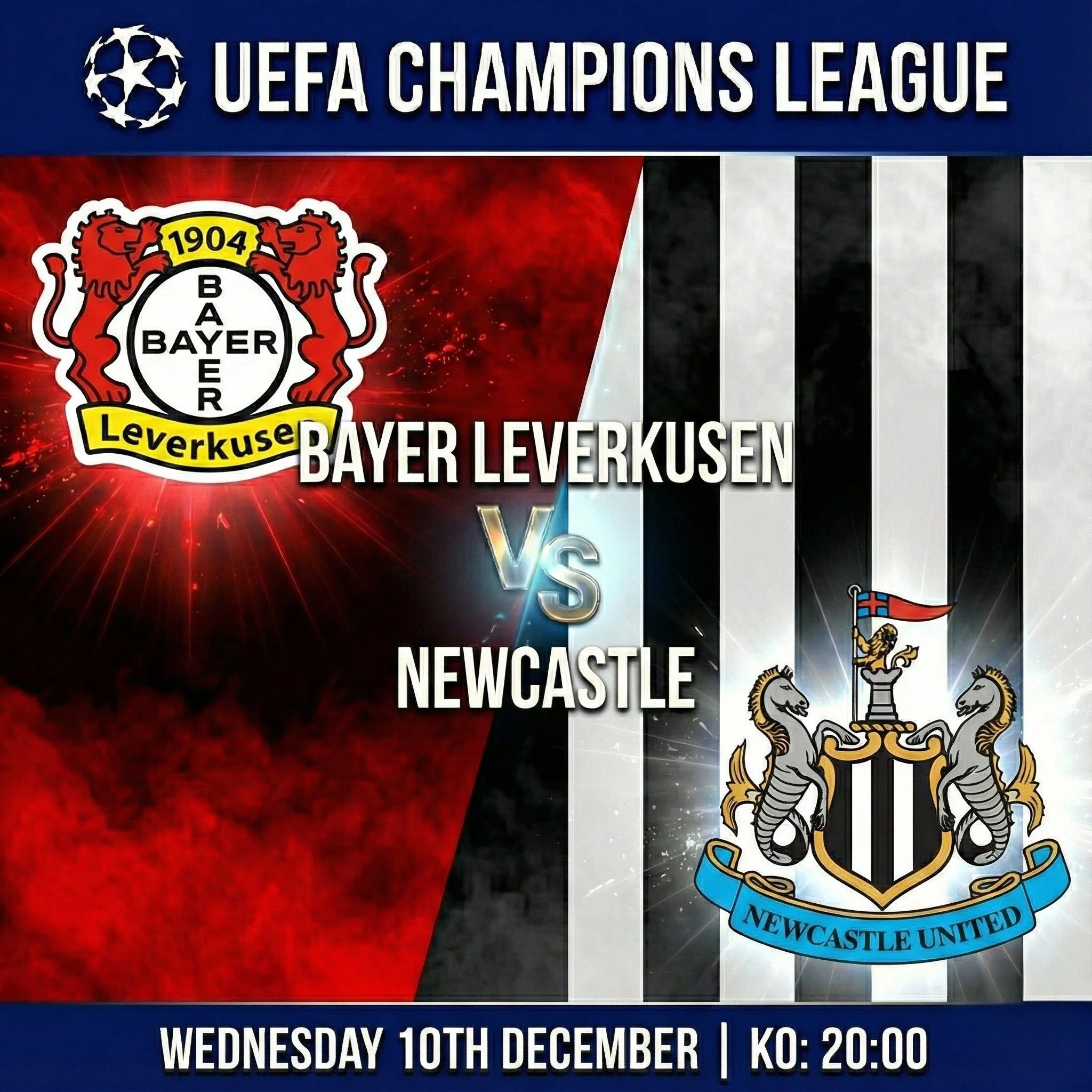 Bayer Leverkusen vs Newcastle