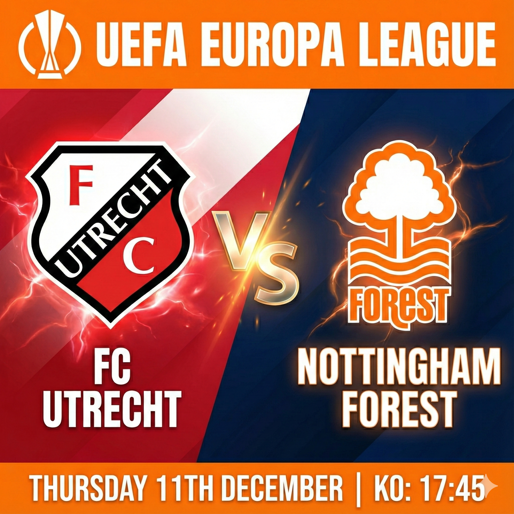 FC Utrecht vs Nottingham Forest
