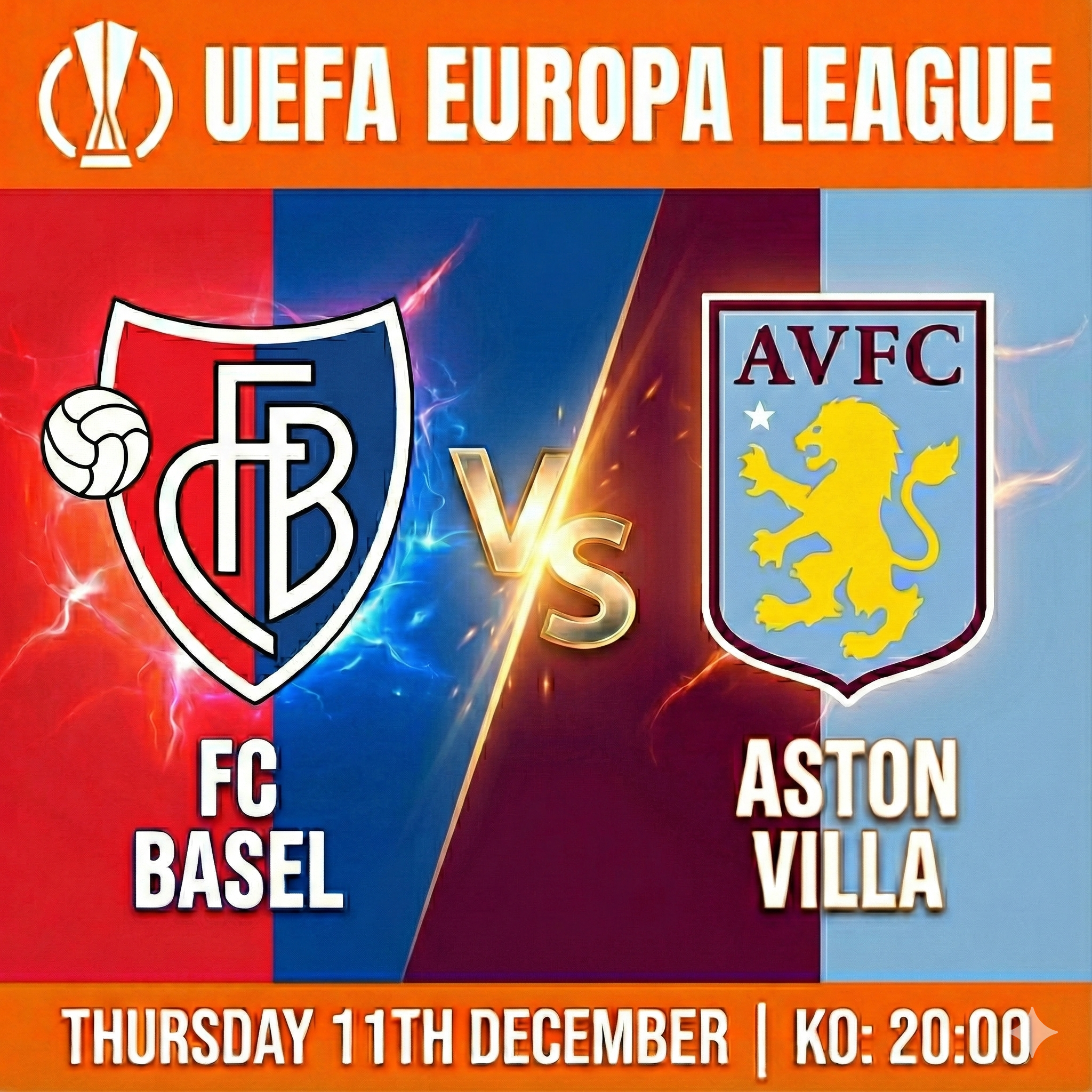 FC Basel vs Aston Villa