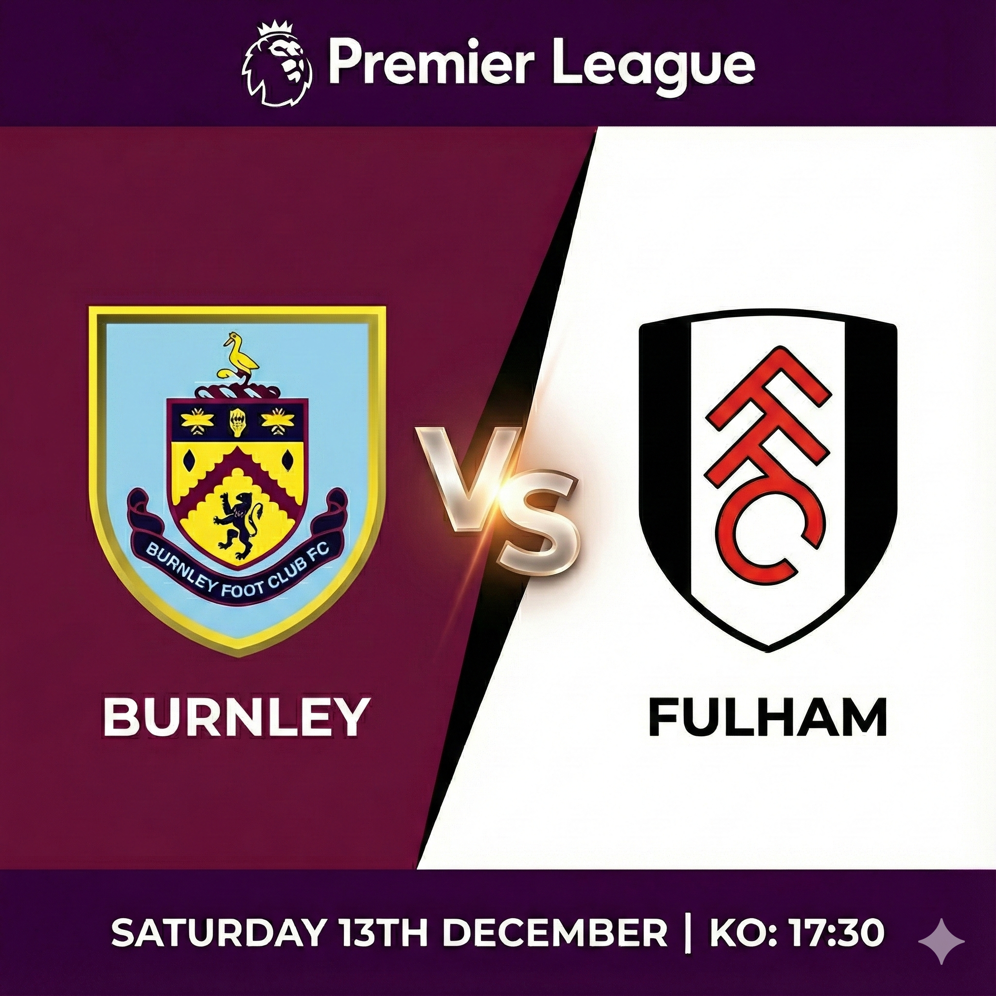 Burnley vs Fulham