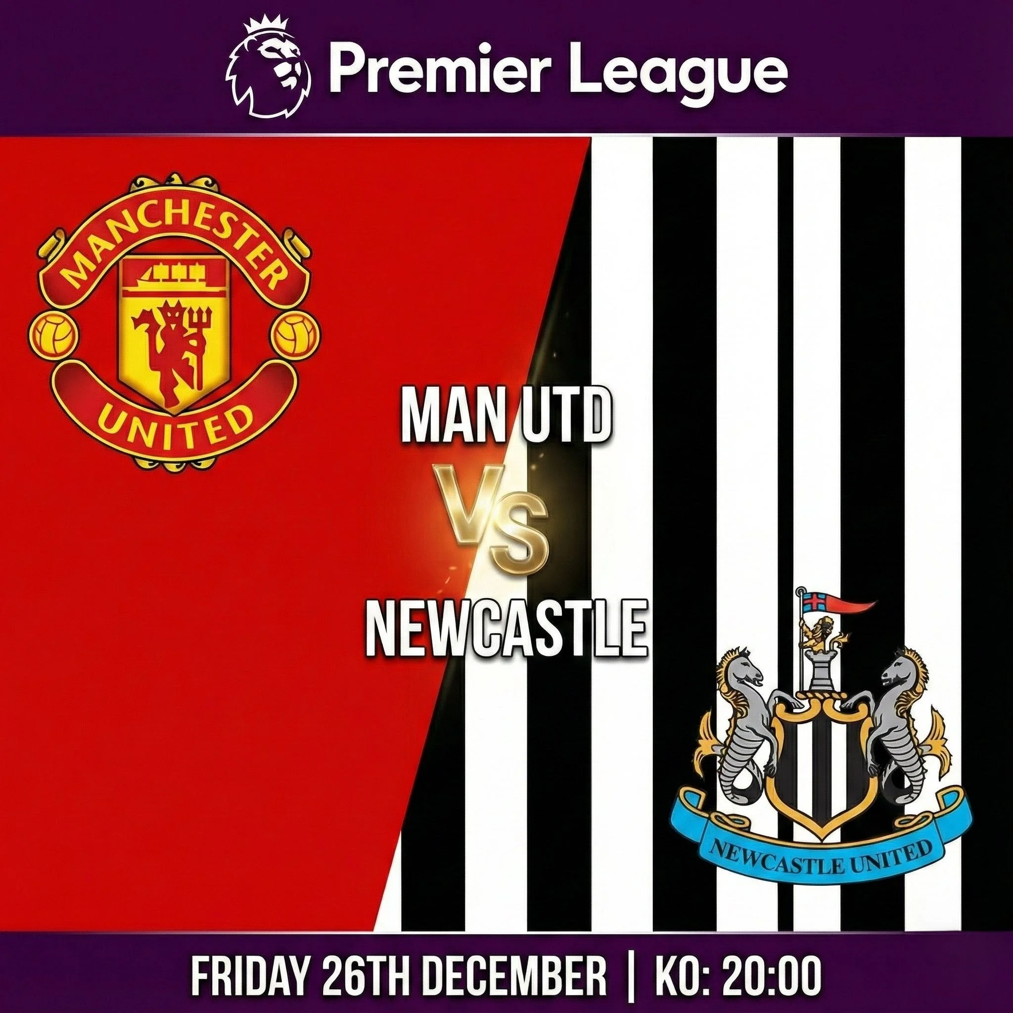 Man Utd vs Newcastle