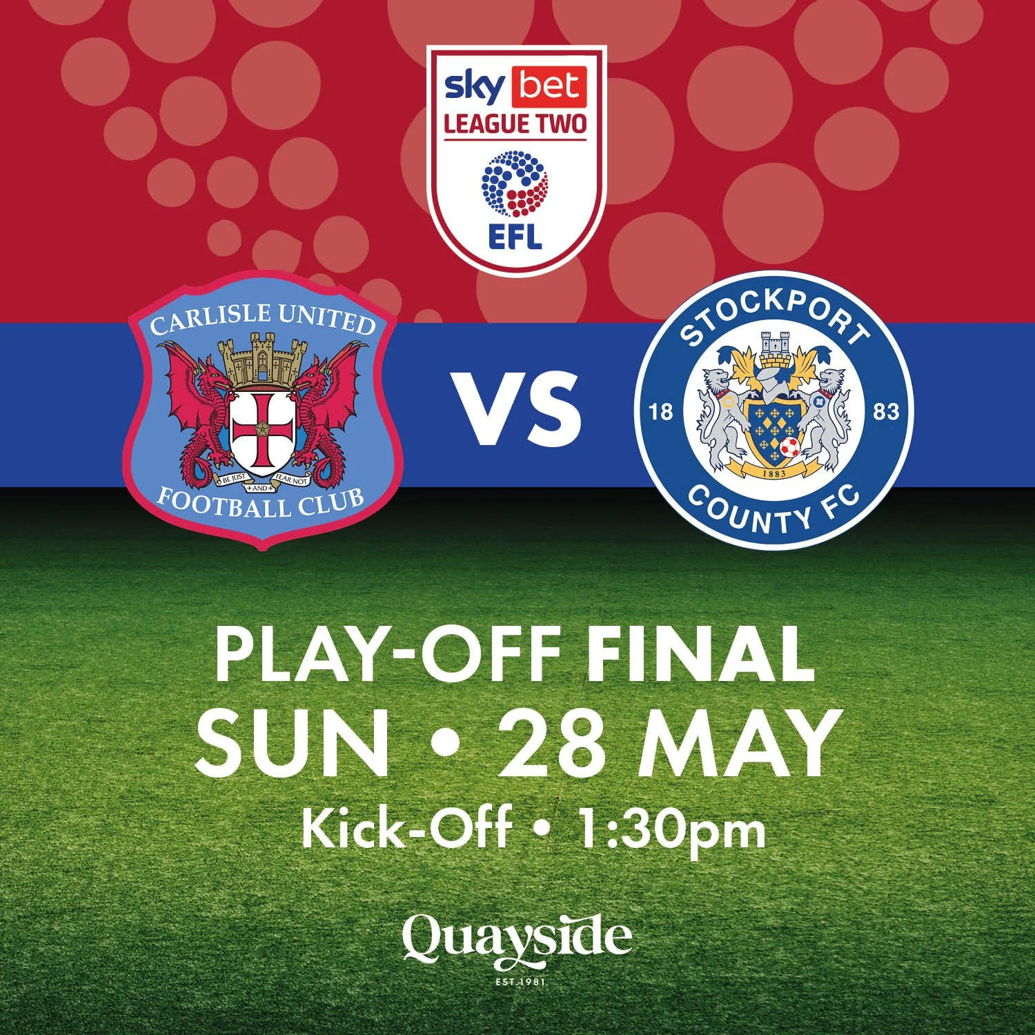 Watch LIVE Football - Carlisle Utd vs Stockport • May 28th 2023