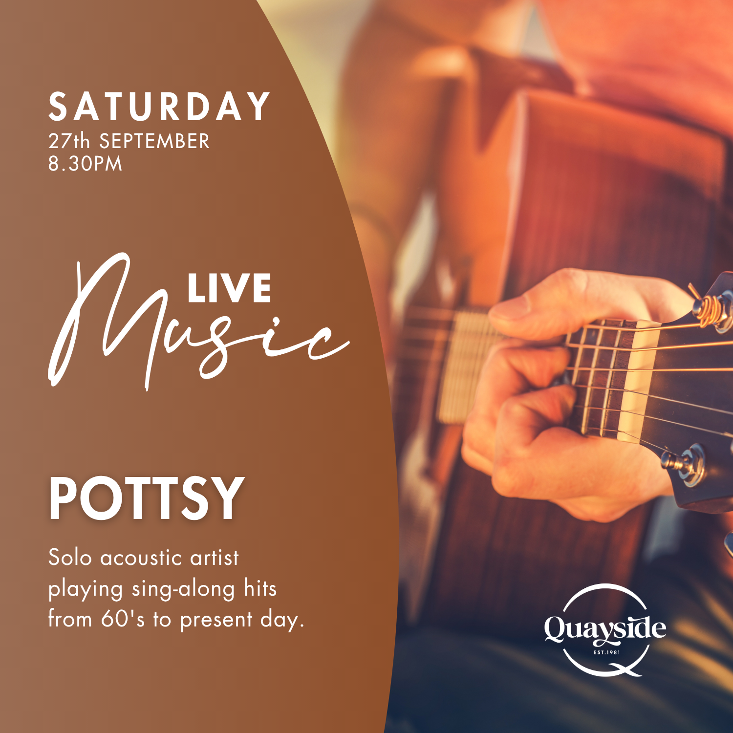 Pottsy - Saturday, 27th September 2025 — Quayside