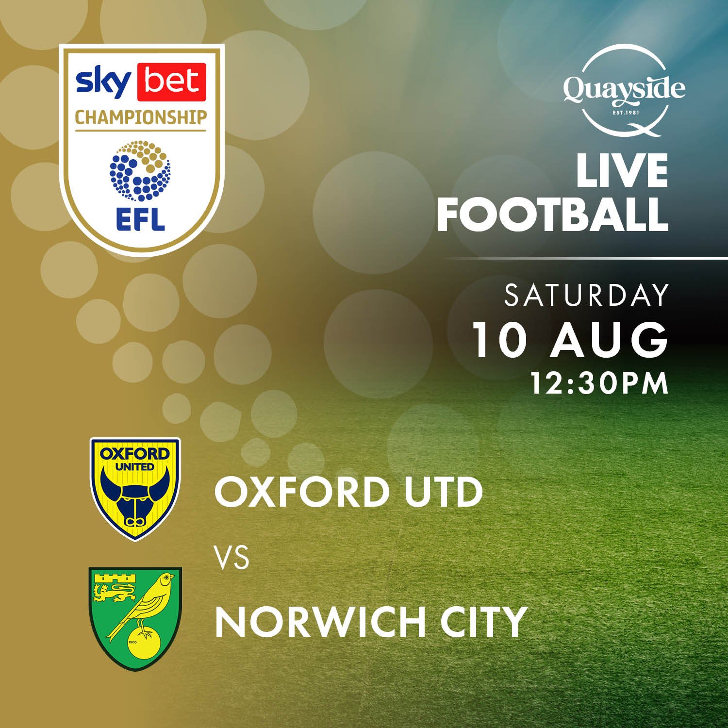 Oxford United vs Norwich City - 10th August 2024 - 12:30pm