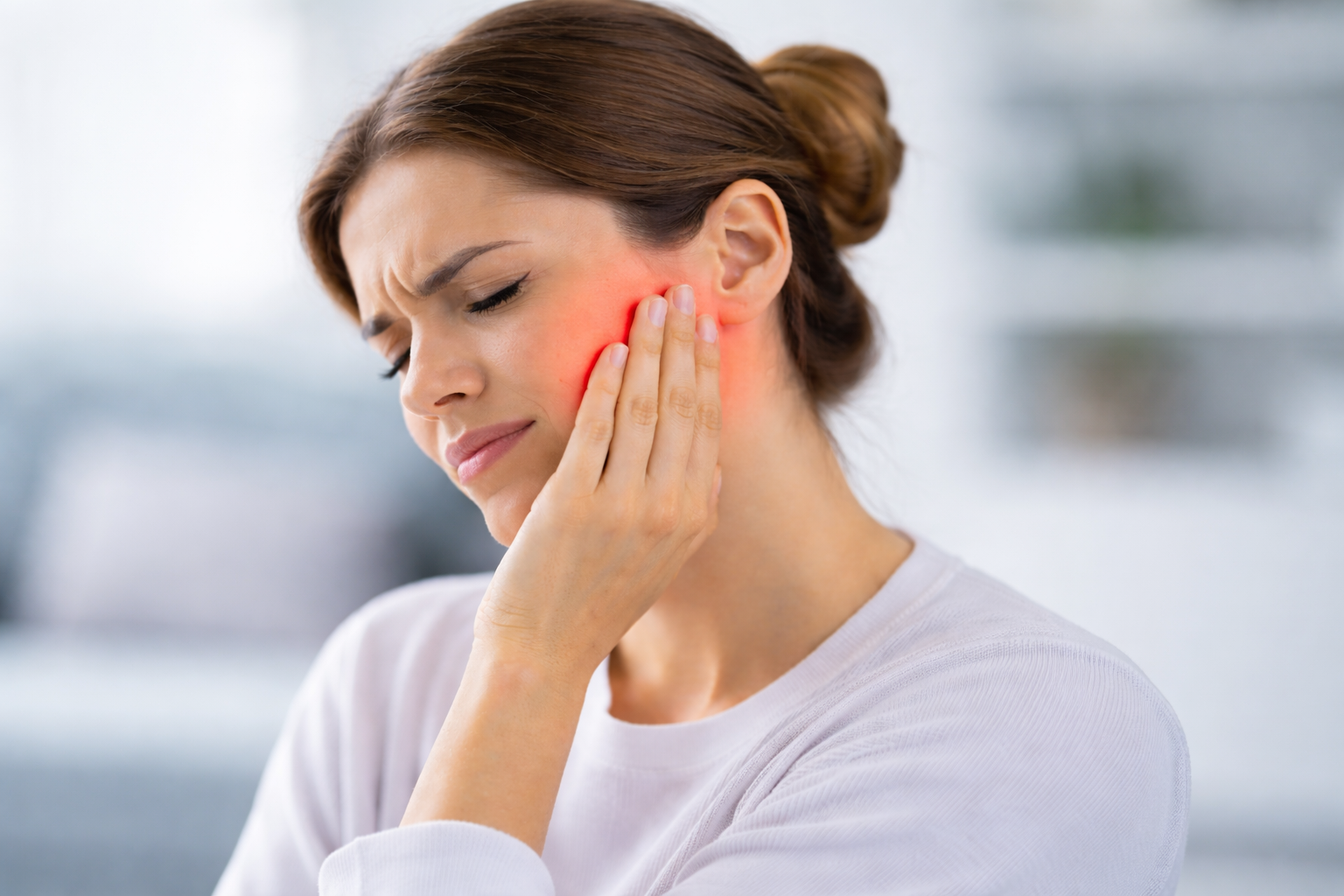 Jaw pain TMJ TMJD pain in jaw pain clenching how osteopaths treat jaw pain Stirling Osteo jaw release