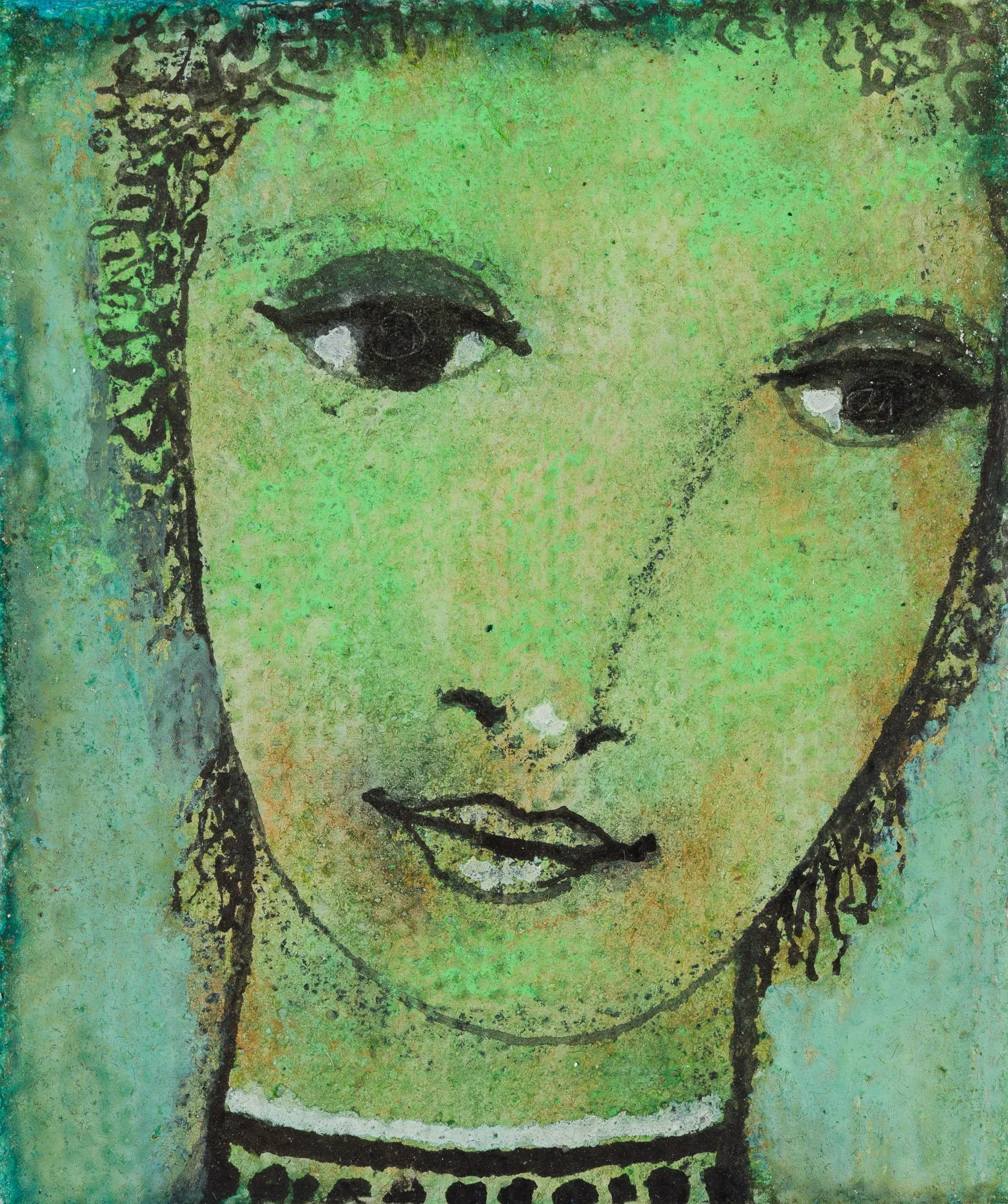 Portrait in Green 5 x 6 cm .jpg