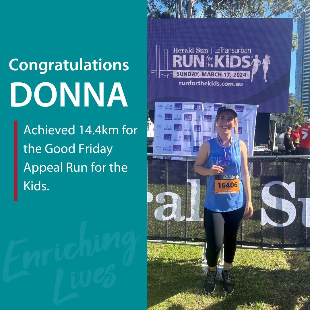 From everyone at Strategem, we would like to extend a huge congratulations to our Melbourne General Manager, Donna Marcus, on achieving 14.4km for the Good Friday Appeal Run for the Kids.⁠
⁠
An outstanding accomplishment for a very special cause.⁠
⁠
