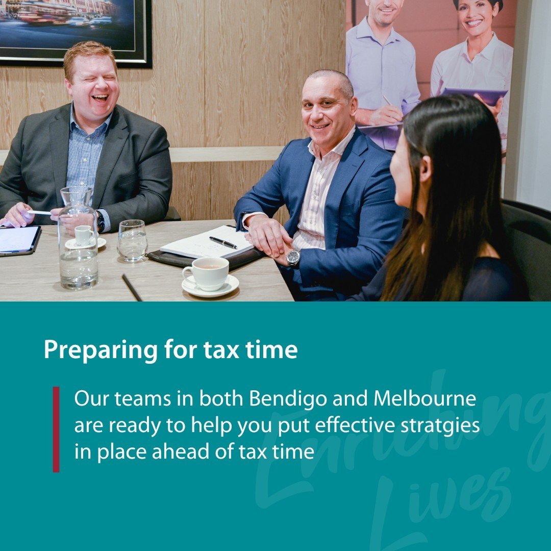 Did you know strategic tax planning isn't just about saving money? It's a powerful tool for business growth and sustainability. ⁠
⁠
At both our Bendigo and Melbourne offices, our Accountants work as a team to help you implement effective tax planning