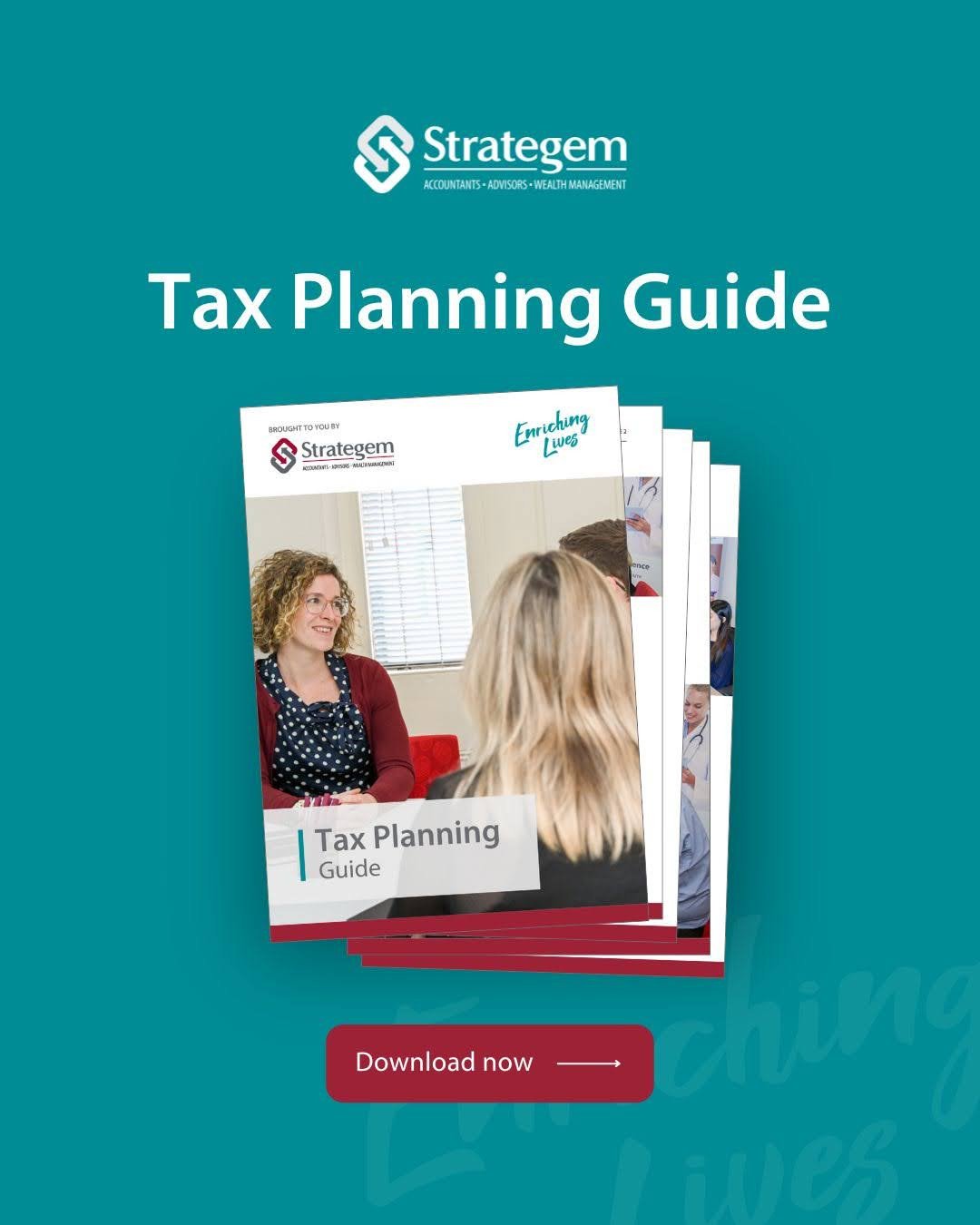 Navigate the complexities of tax planning with ease using our comprehensive Tax Planning Guide. Designed to help you maximise tax benefits and minimise liabilities, this free eBook is your roadmap to a financially sound future.⁠
⁠
What's Inside:⁠
➡️ 