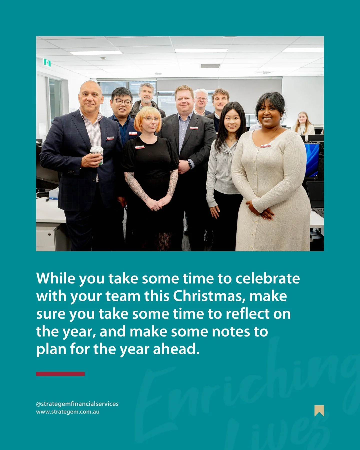 While you take some time to celebrate with your team this Christmas, make sure you take some time to reflect on the year, and make some notes to plan for the year ahead. New business goals, forecasting cash flow, reviewing your business structure, ta