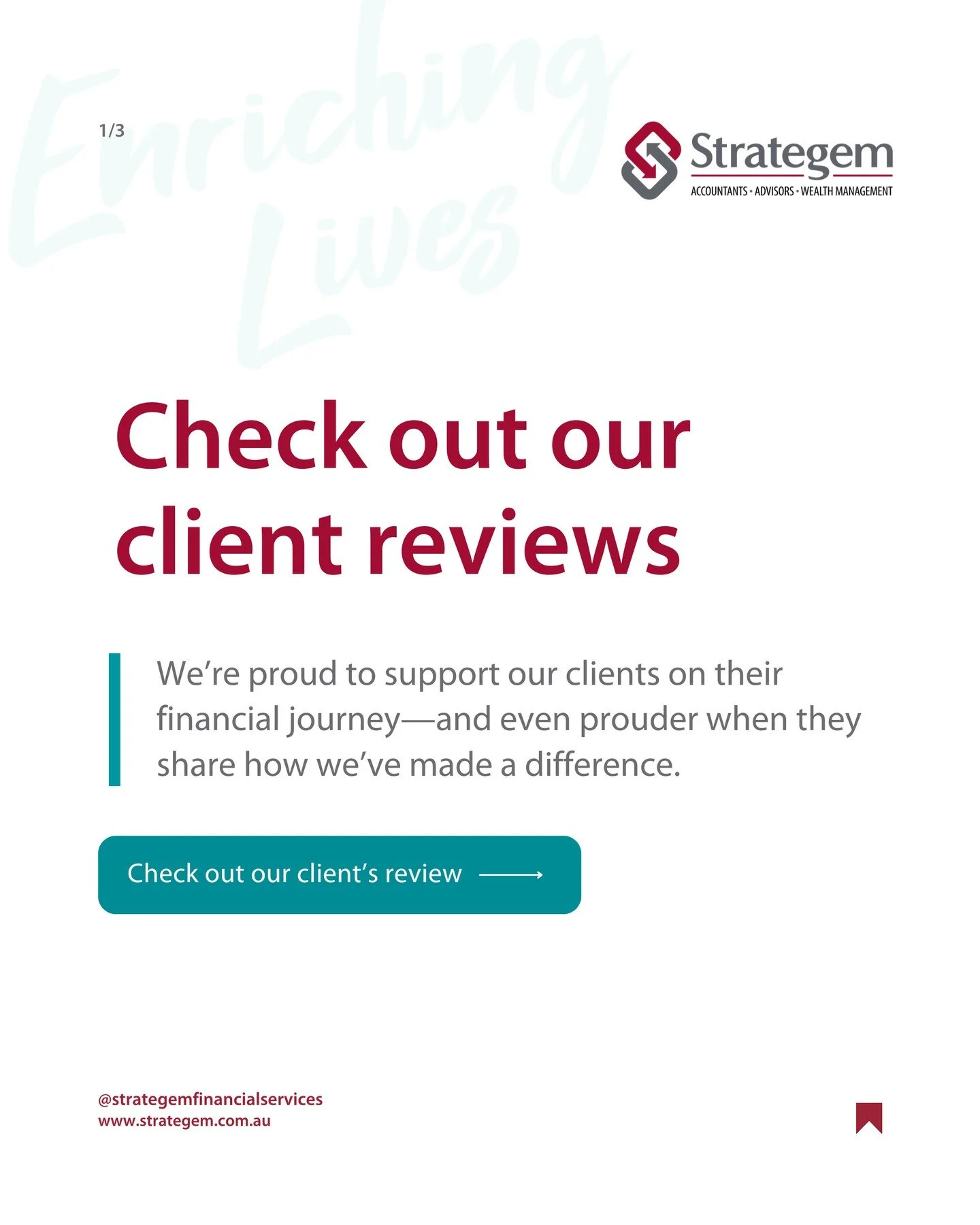 Every number tells a story &mdash; and we&rsquo;re proud to be part of yours.⁠
At Strategem, it&rsquo;s more than financial guidance. It&rsquo;s about listening, understanding, and building relationships that genuinely support your goals and your fut