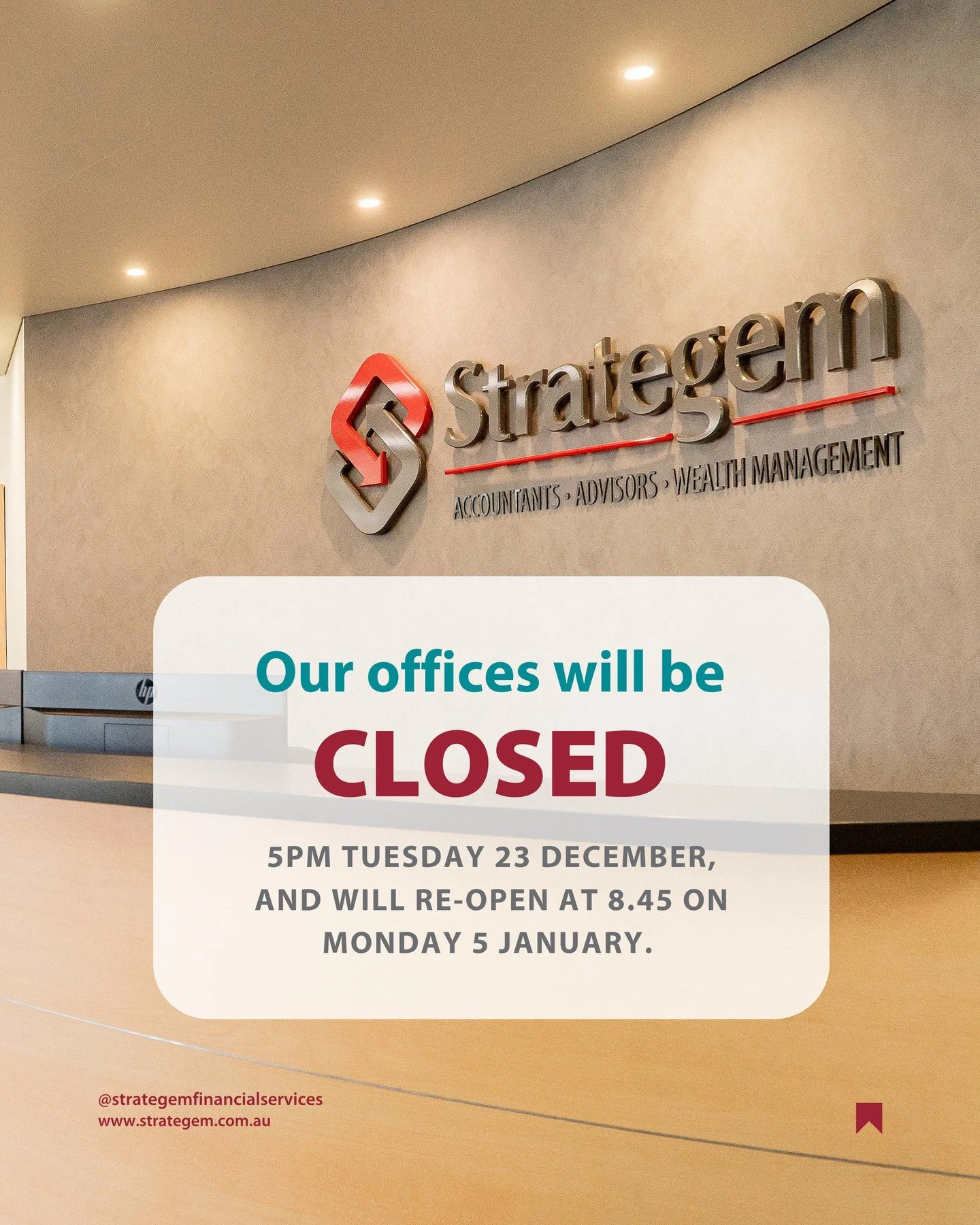 This year was another big year for our business. We have welcomed a number of new faces to our team. Internal renovations to our Bendigo office. From all of our Partners and staff we would like to wish you and your families a safe and happy Christmas