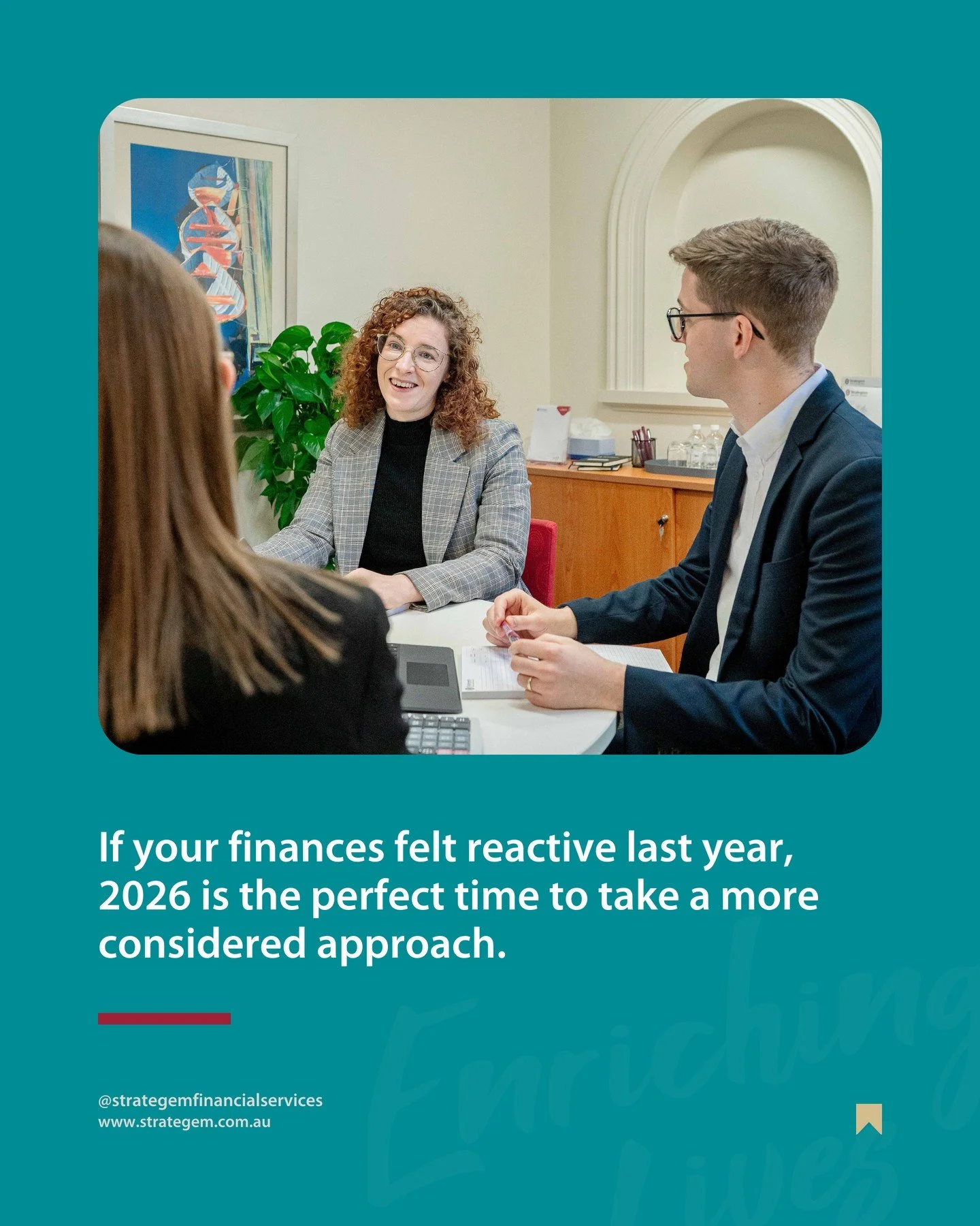 If your finances felt reactive last year, 2026 is the perfect time to take a more considered approach.⁠
⁠
Clarity comes from understanding where you&rsquo;re starting from, what you&rsquo;re working toward, and the steps needed to get there.⁠
⁠
A cle