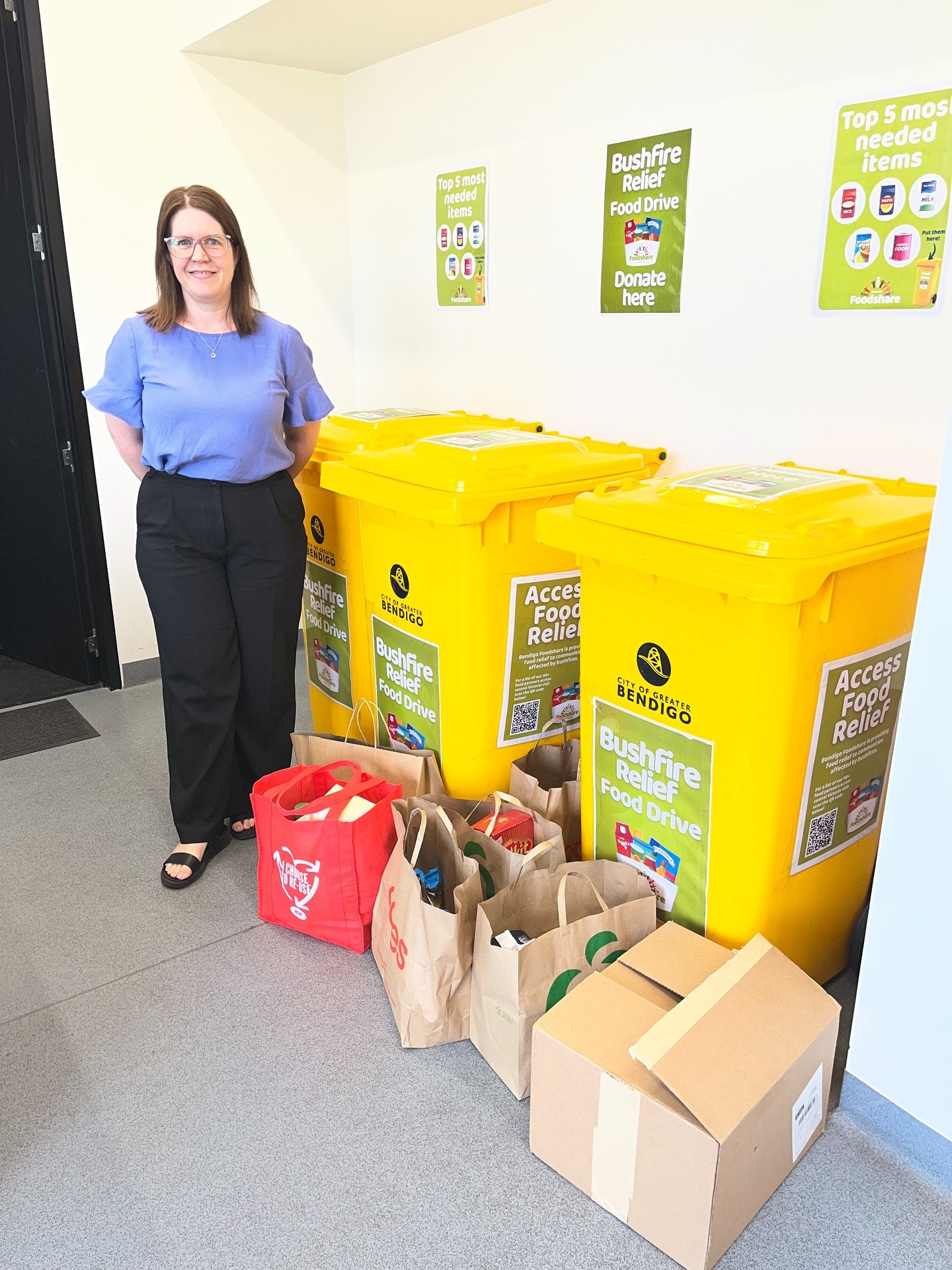A huge thank you to our Bendigo and Melbourne teams.

In response to the recent bushfires, our staff rallied together to donate a fantastic range of food and toiletry items to support @bendigofoodshare and those in our communities who need it most.