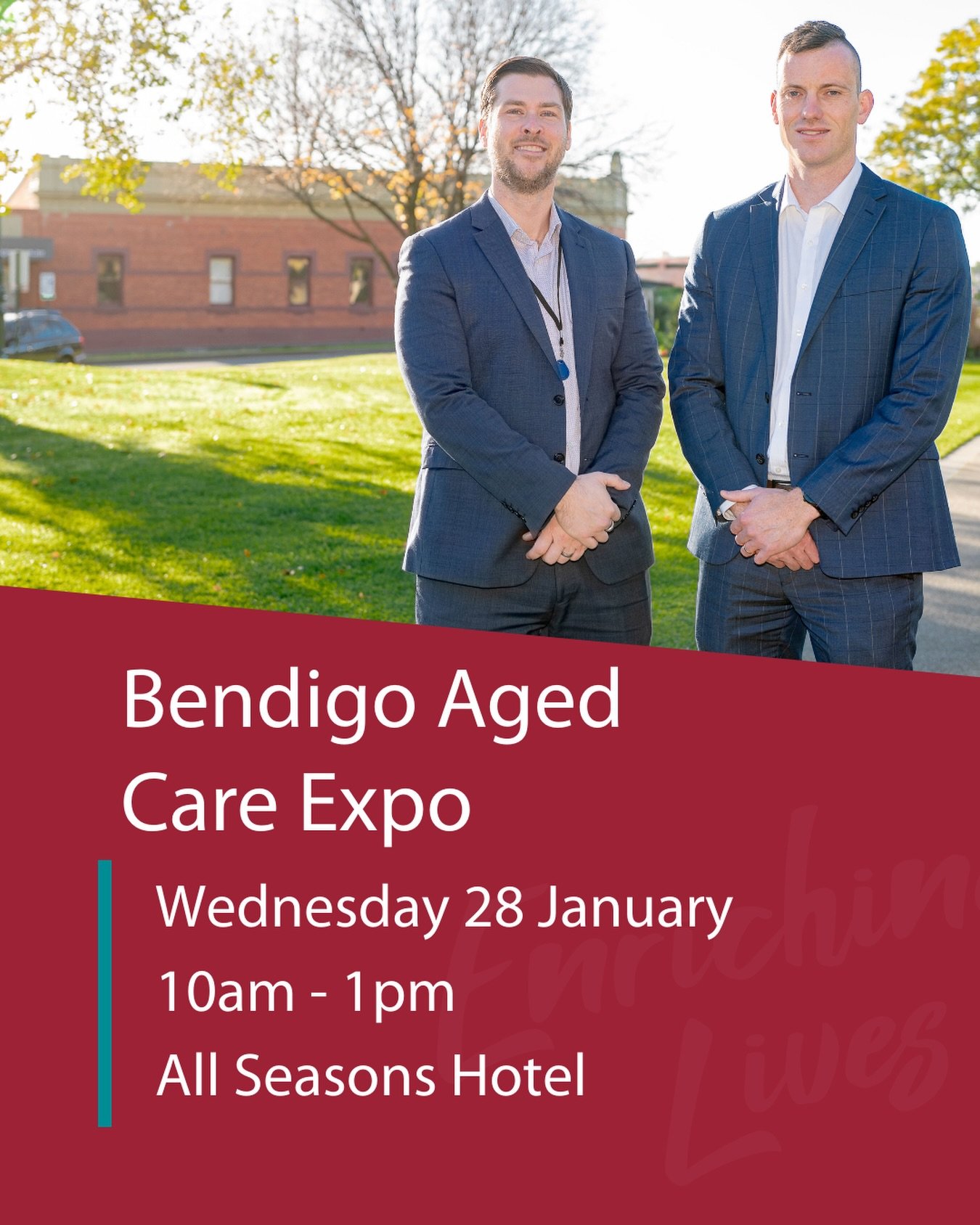 Navigating aged care decisions for someone you love can feel overwhelming,  emotional, complex, and at times, uncertain. You don&rsquo;t have to do it alone.

Today, Strategem representatives Daniel and Michael are at the Bendigo Aged Care Expo, read