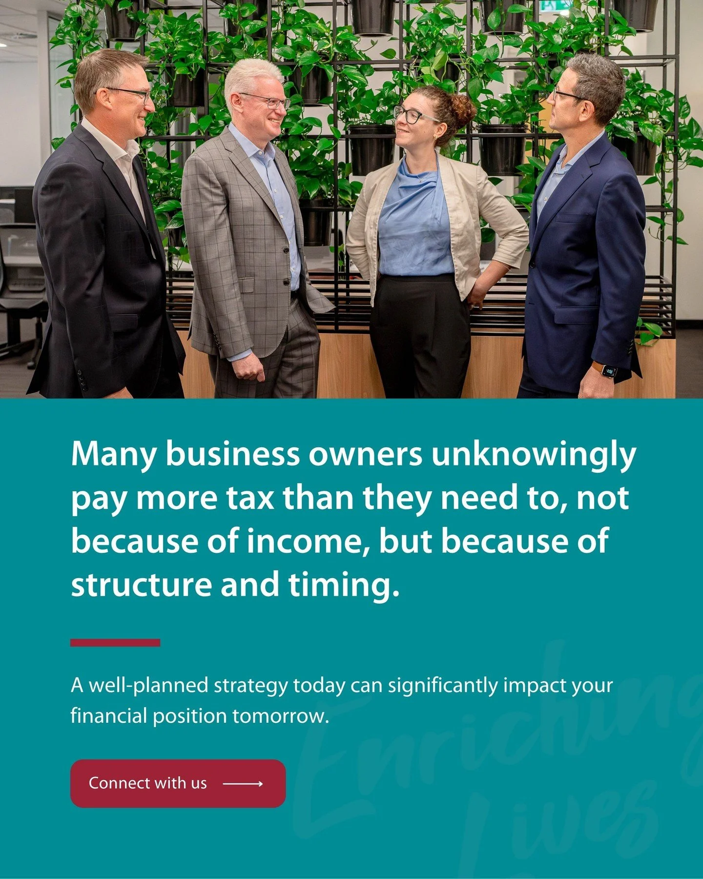 Many business owners unknowingly pay more tax than they need to,  not because of income, but because of structure and timing.⁠
⁠
Smart tax planning can help you:⁠
✔ Identify missed deductions⁠
✔ Optimise your business structure⁠
✔ Manage income distr