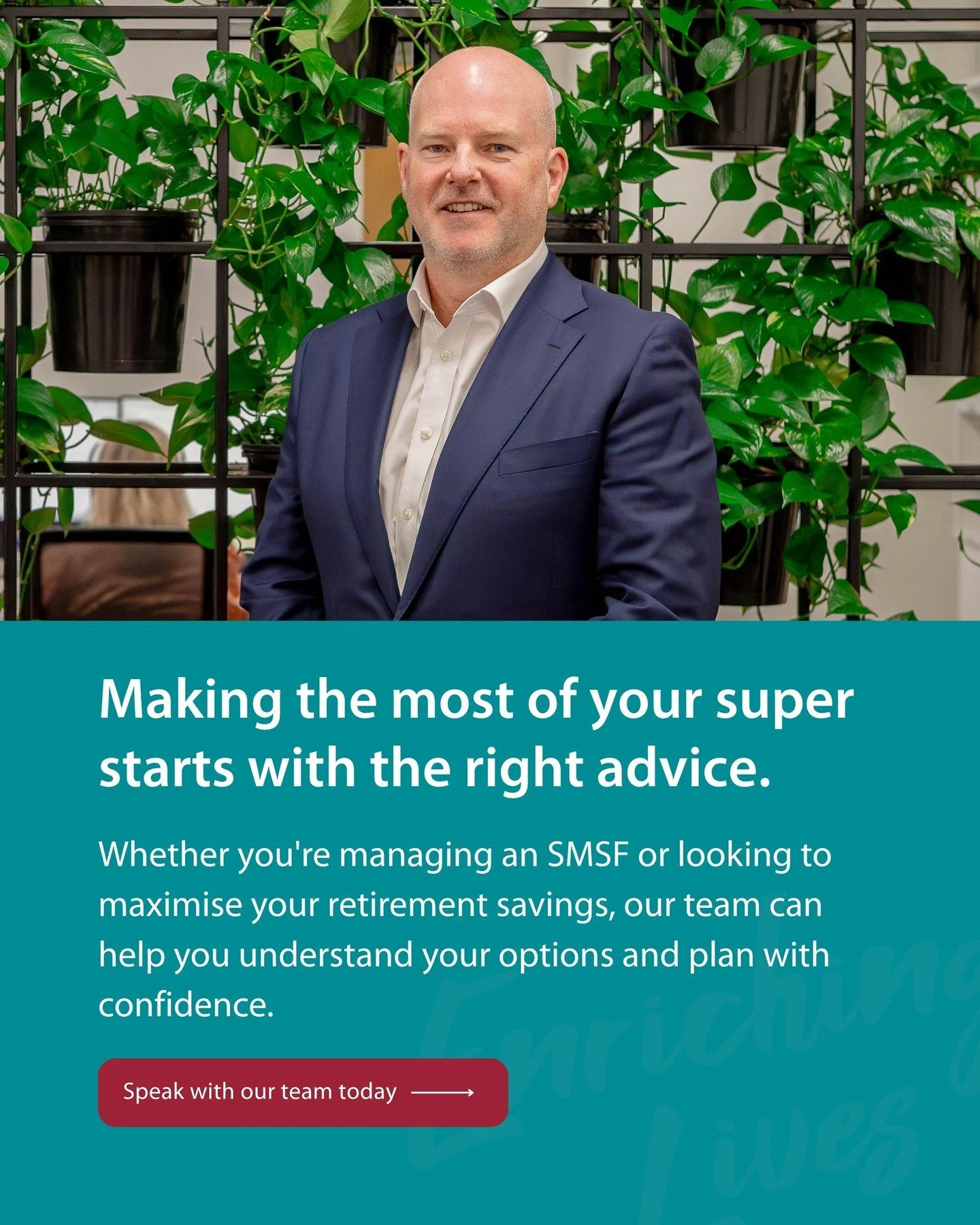 Making the most of your super starts with the right advice.⁠
⁠
With recent and proposed Federal Government changes affecting superannuation and SMSFs, it's important to ensure your current strategies remain appropriate and effective.⁠
⁠
Whether you'r