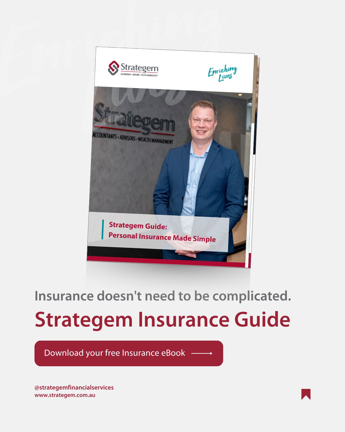 Insurance doesn't need to be complicated.⁠
⁠
Understanding personal insurance can feel overwhelming, but having the right information can make all the difference.⁠
⁠
That's why we've created our free Insurance eBook &mdash; designed to help you bette