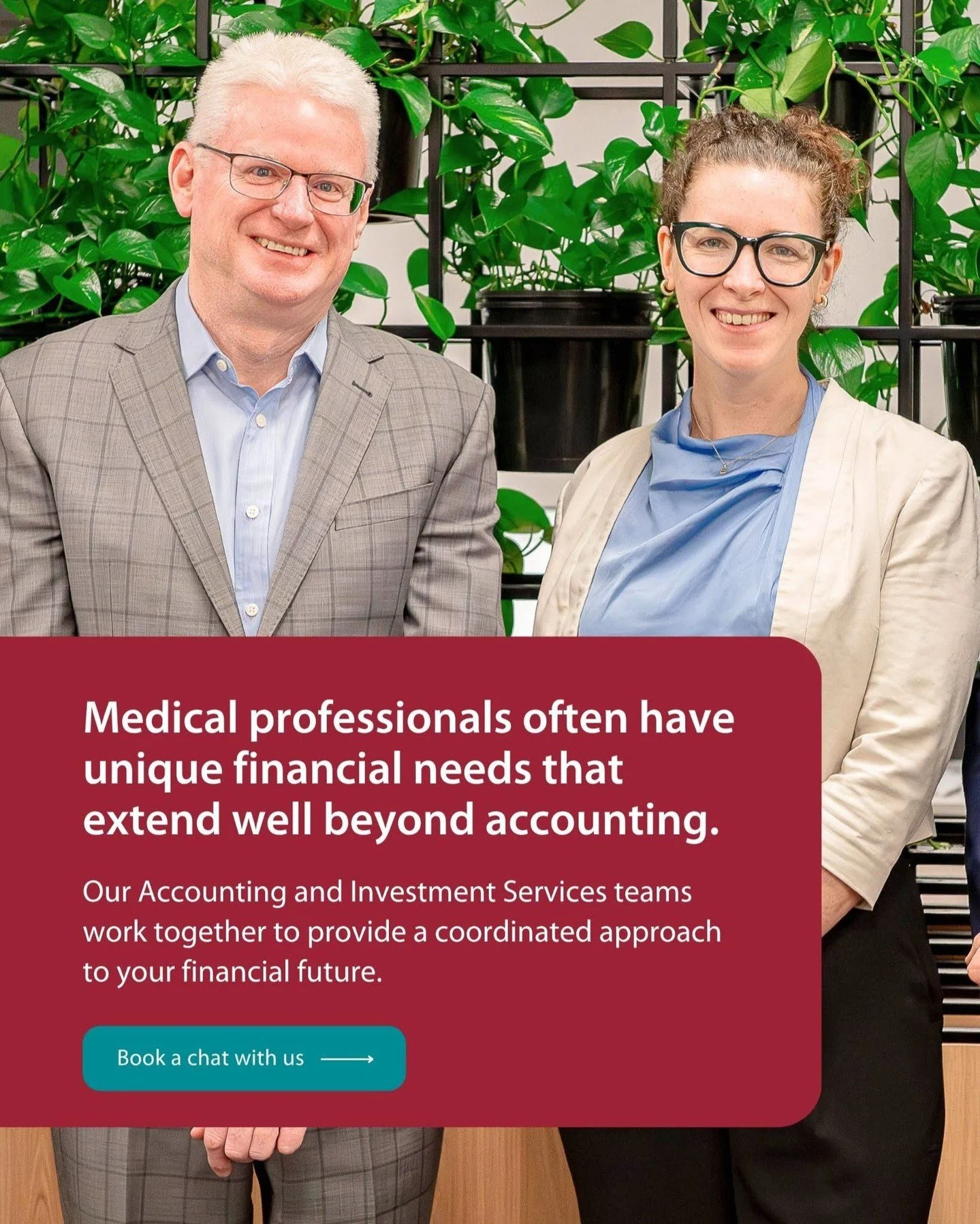 Your financial life is connected. Your advice should be too.⁠
⁠
Medical professionals often have unique financial needs that extend well beyond accounting.⁠
⁠
At Strategem Financial Services, our Accounting and Investment Services teams work together