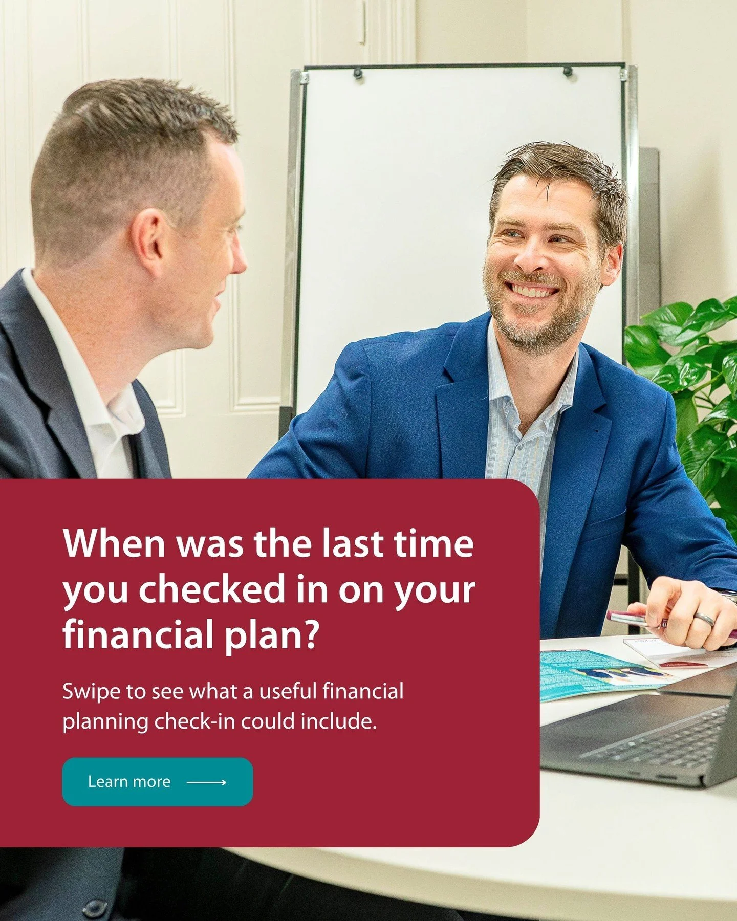Life changes. Your financial plan should be able to change with it.⁠
⁠
A new job. A growing family. A new investment. Paying off a mortgage. Approaching retirement. Changing your lifestyle goals.⁠
⁠
These changes can all be reasons to revisit your fi