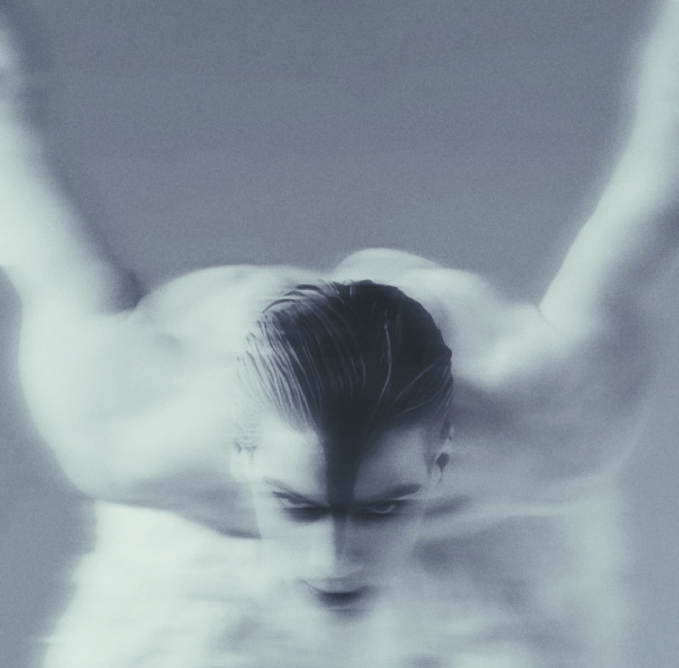 Dancer Adam Cooper as The Swan from Matthew Bourne's Swan Lake.