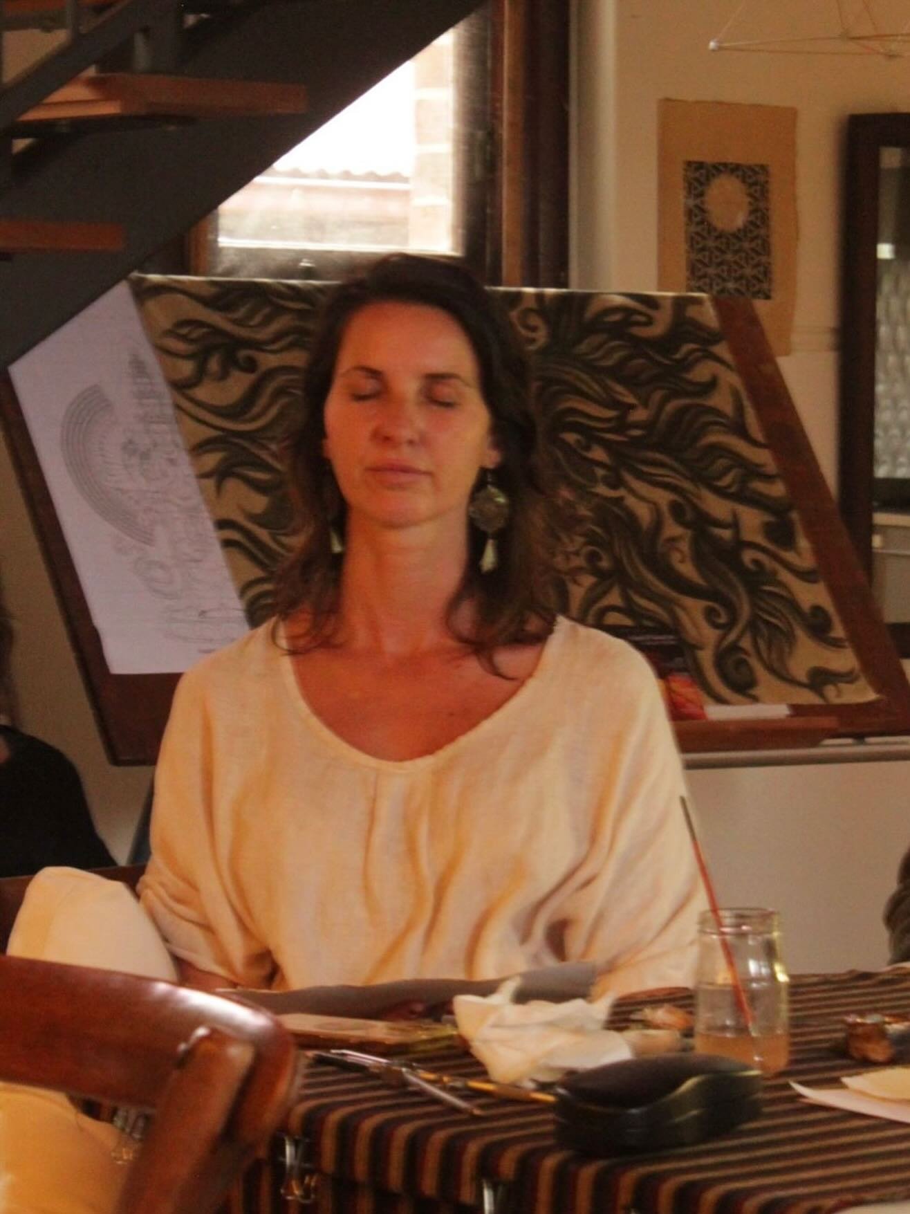 Diving into still presence, getting in touch with just the present moment. Mind expansive and clear.

Regular Meditation has been a part of my self-care practices for the last 15+ years, when I got initiated with the Vedic lineage.

Does that mean I 