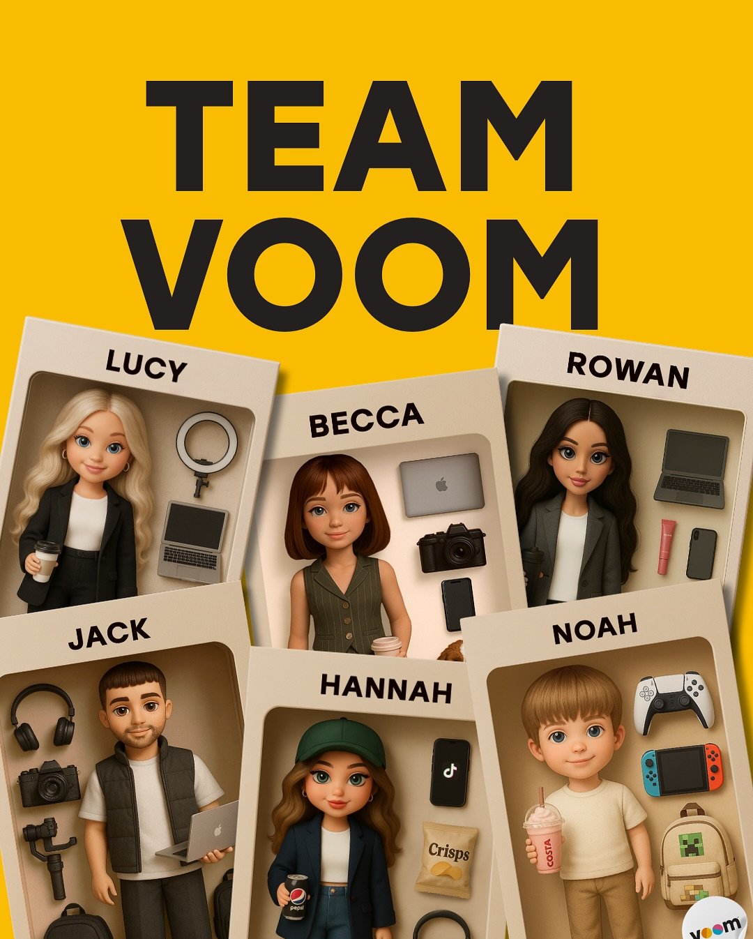 Why think outside the box when you can get inside it? 👀 

You might notice we&rsquo;ve added two new dolls to our collection, stay tuned for the real life reveal&hellip;