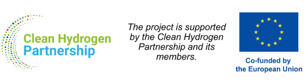 Thsi Project is supported by the European Union and The Clean Hydrogen Partnership