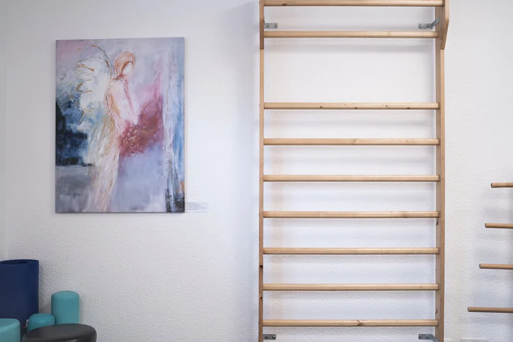 Sprossenwand & Kunst