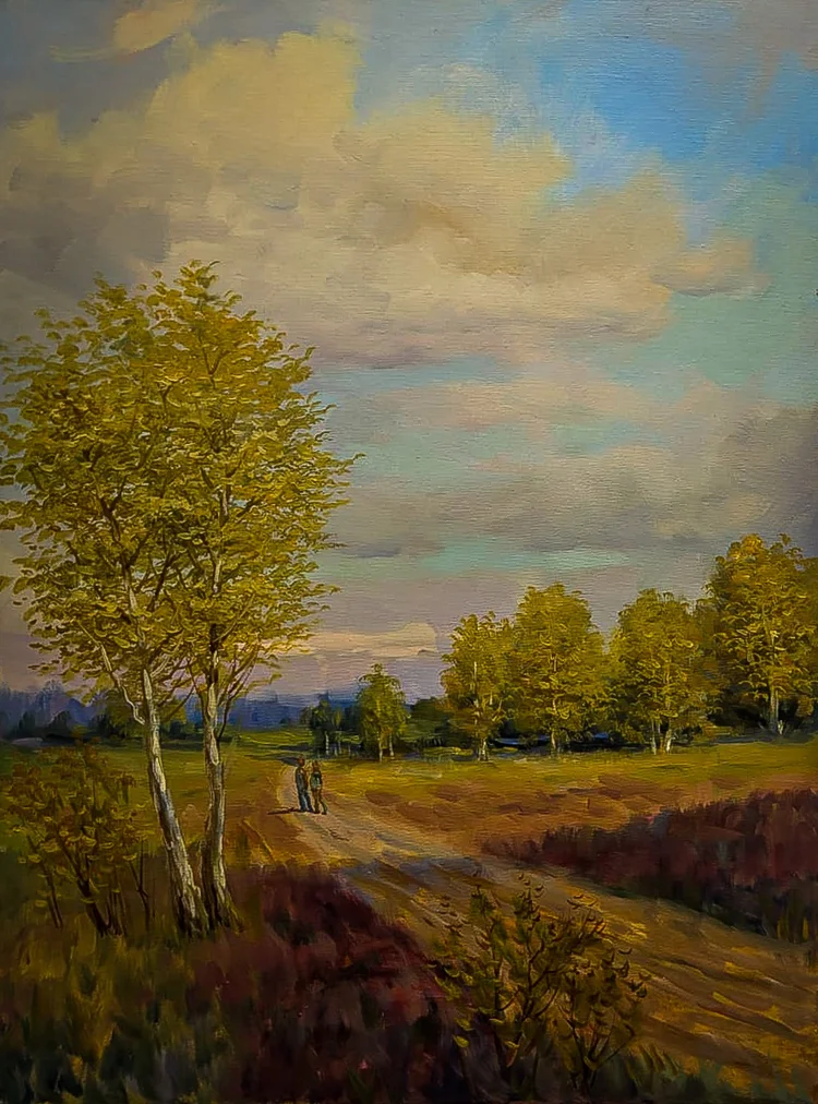 Spaziergang durch die Landschaft