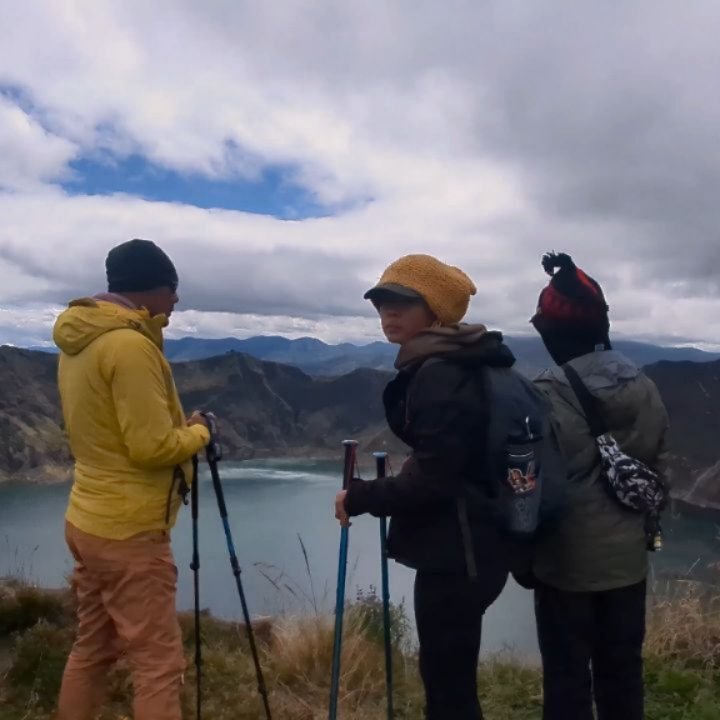 We all need ME time, mother &amp; daughter time, father &amp; son time and family time. 

In our Quilatoa Lake hike, we got a chance to do that. We started our hike as a family, then the boys got to spend time together while the girls had their own t