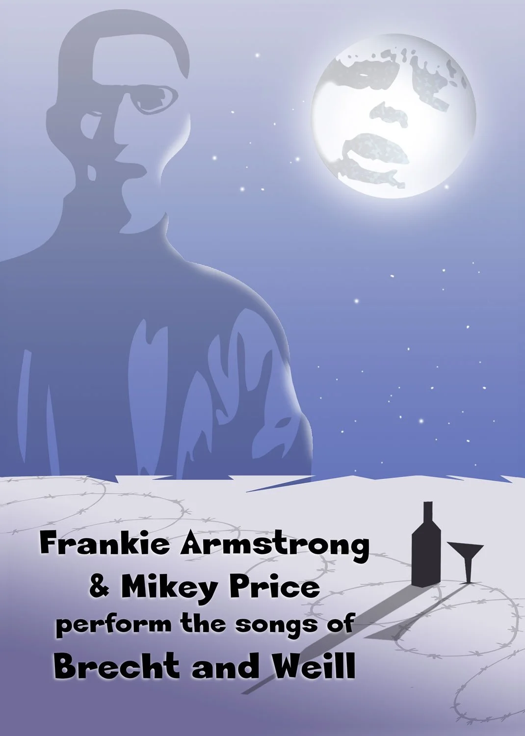 Flyer. Frankie Armstrong and Mikey Price
